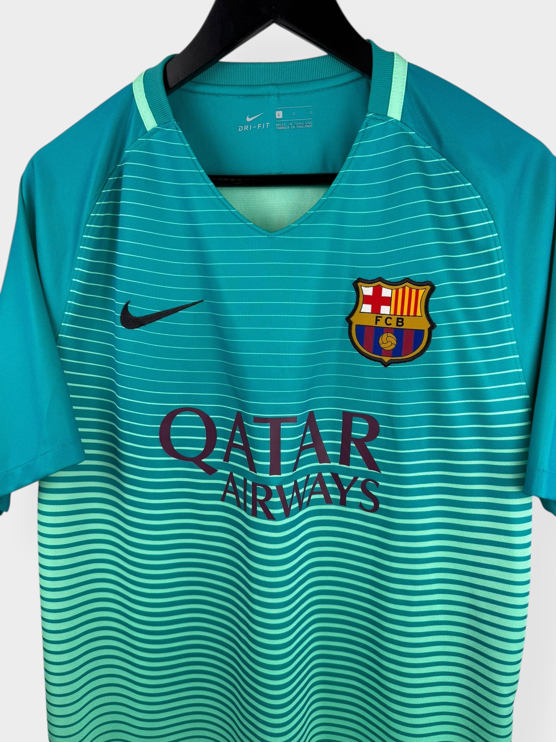 2016-17 BARCELONA THIRD SHIRT NEYMAR JR #11 L