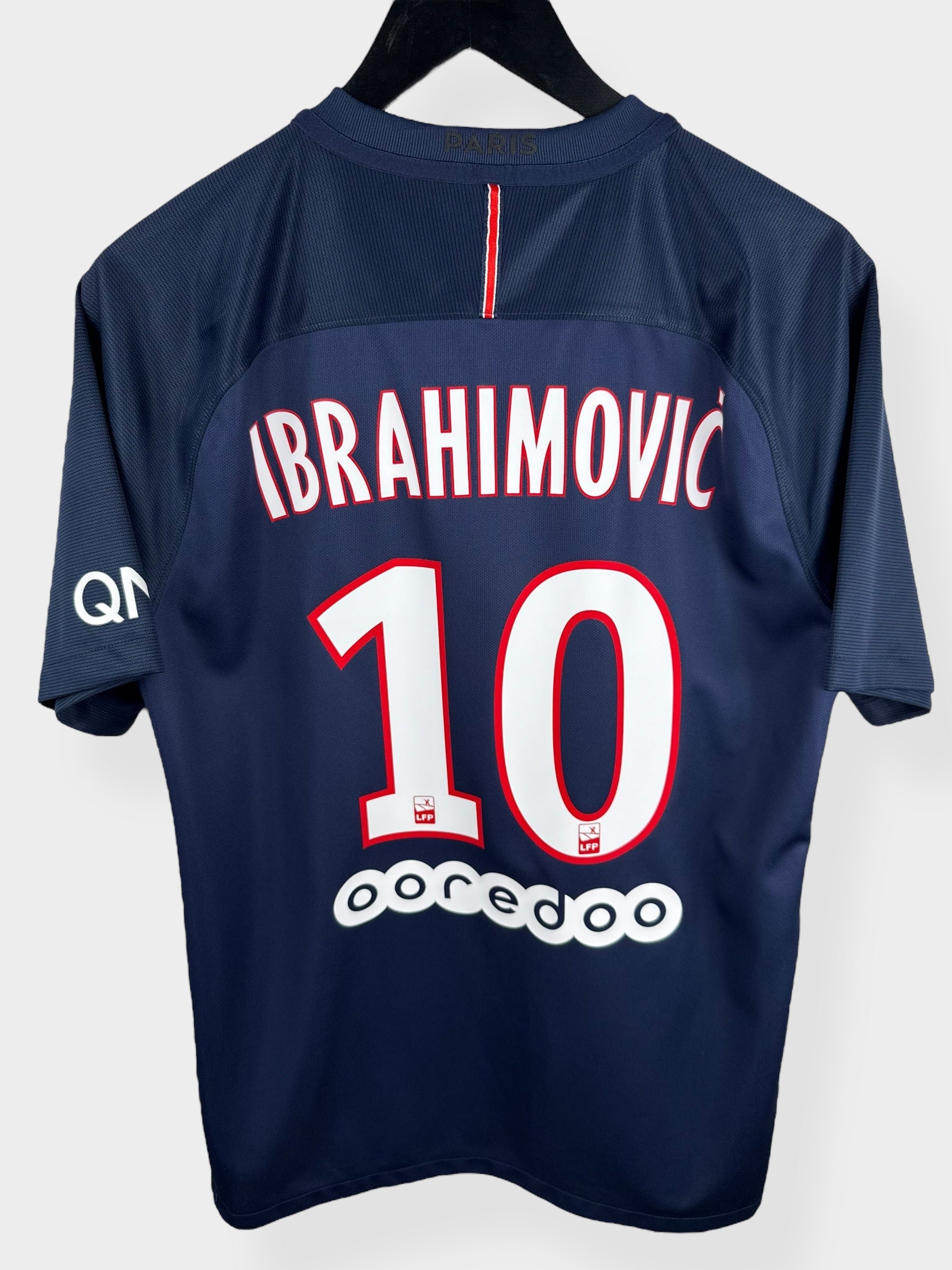 2016-17 PARIS SAINT-GERMAIN HOME SHIRT IBRAHIMOVIC #10 M