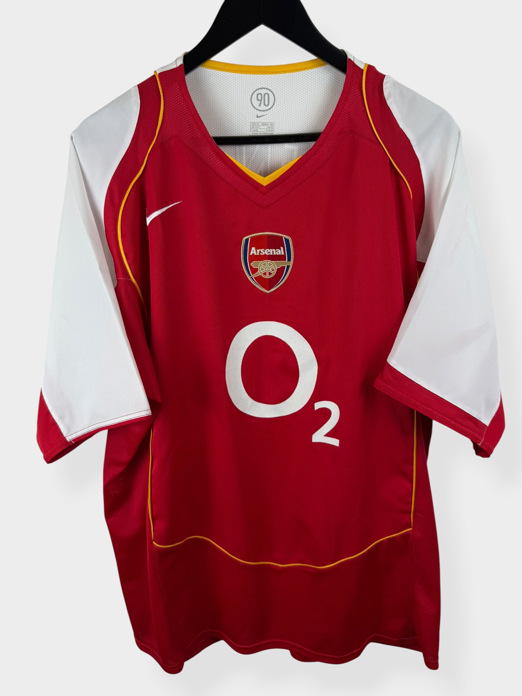 MAILLOT DOMICILE ARSENAL 2004-05 HENRY #14 XL