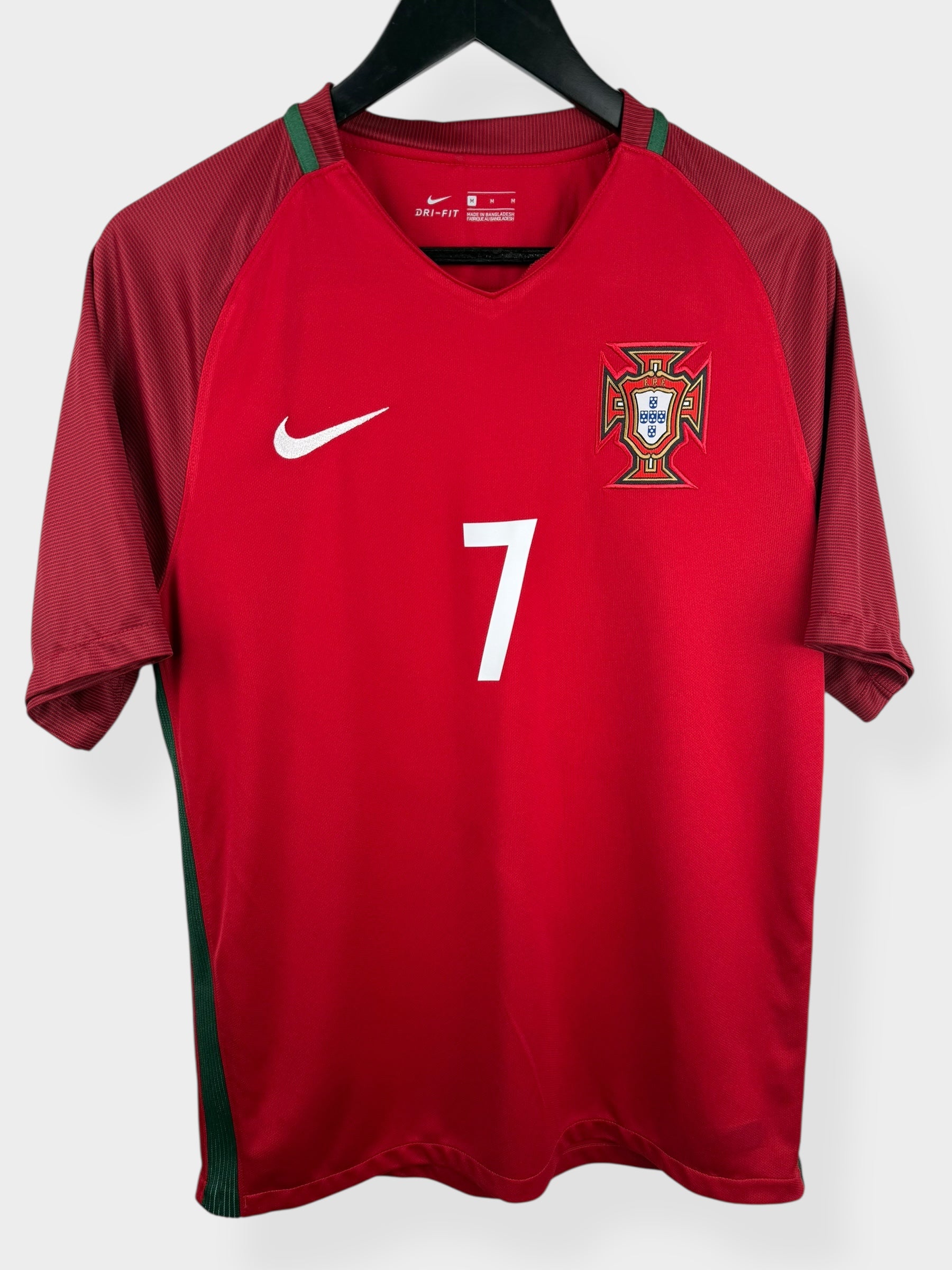 2016-17 PORTUGAL HOME SHIRT RONALDO #7 M