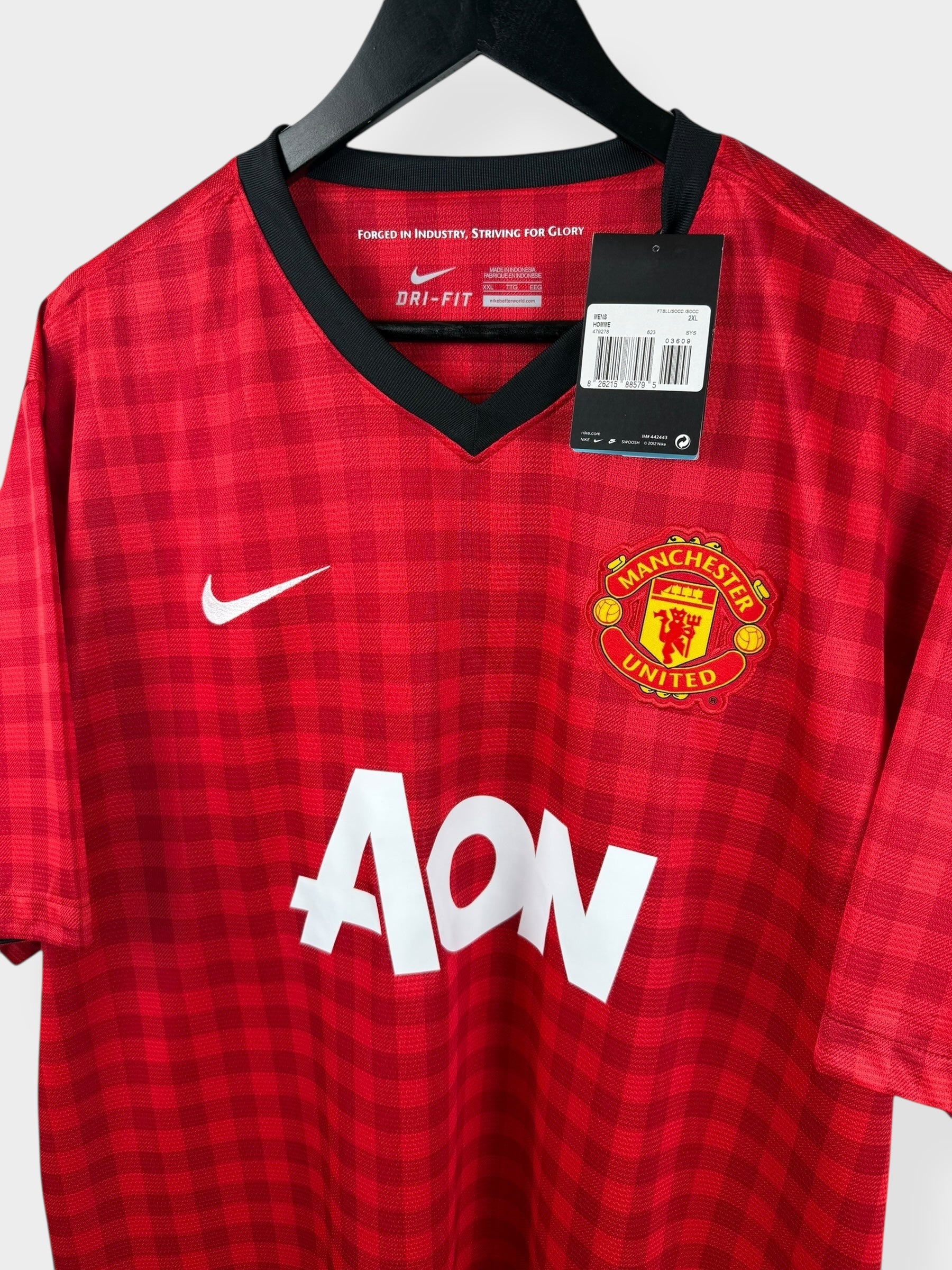 2012-13 MANCHESTER UNITED HEIMTRIKOT ROONEY #10 XXL