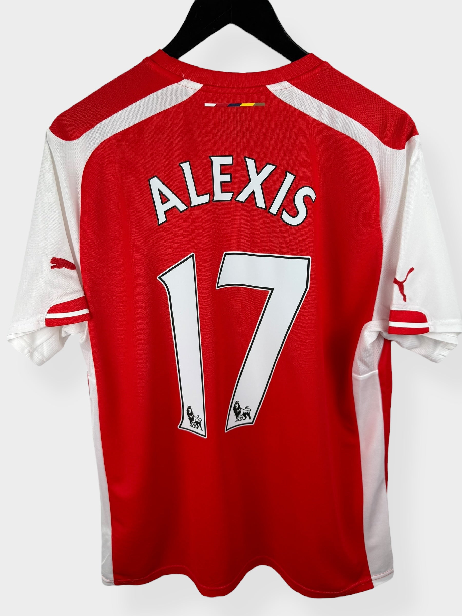 2014-15 ARSENAL HOME SHIRT ALEXIS #17 L