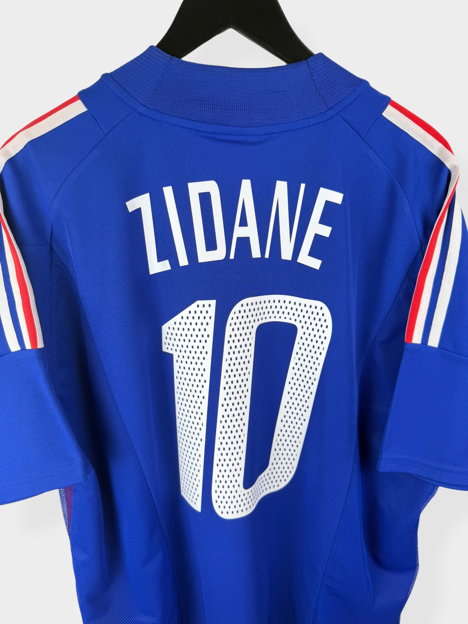 2002-04 FRANCE HOME SHIRT ZIDANE #10 XL