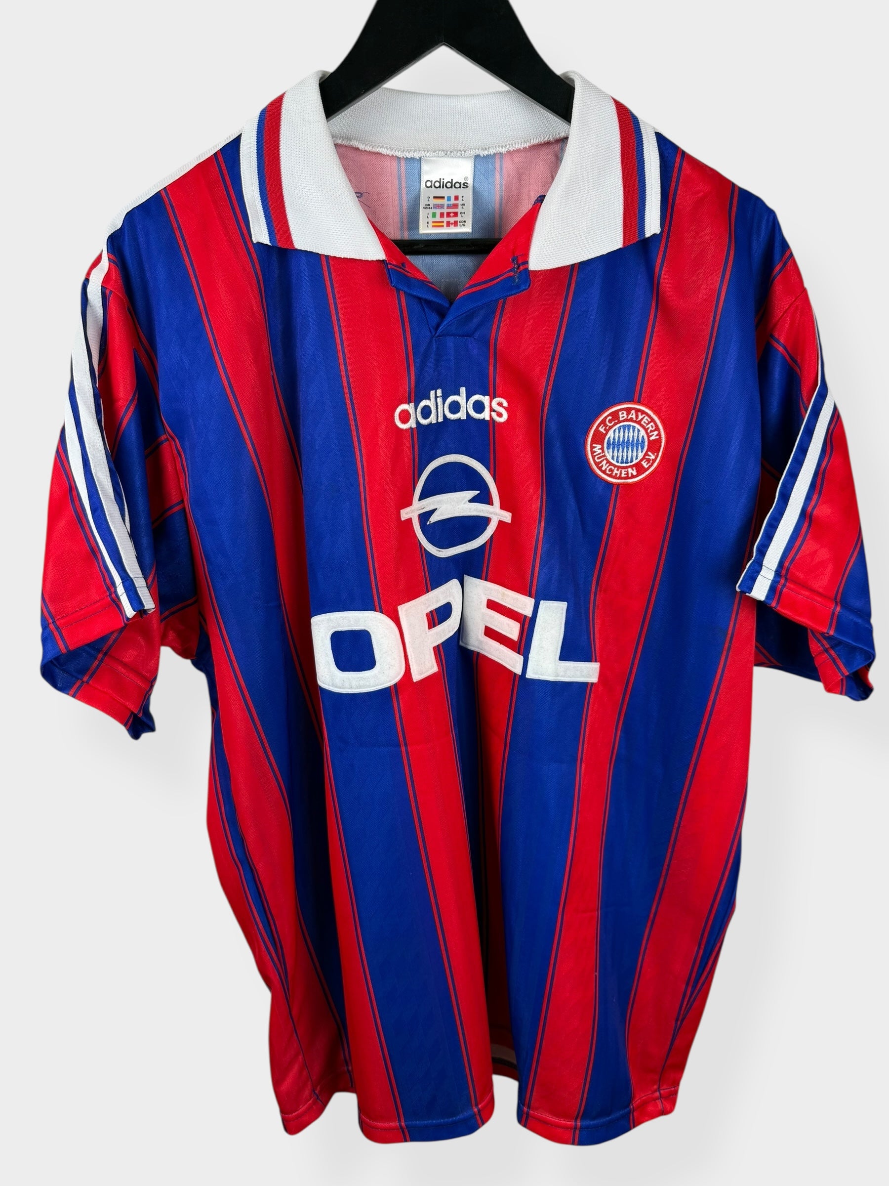 1995-97 BAYERN MUNICH HOME SHIRT L