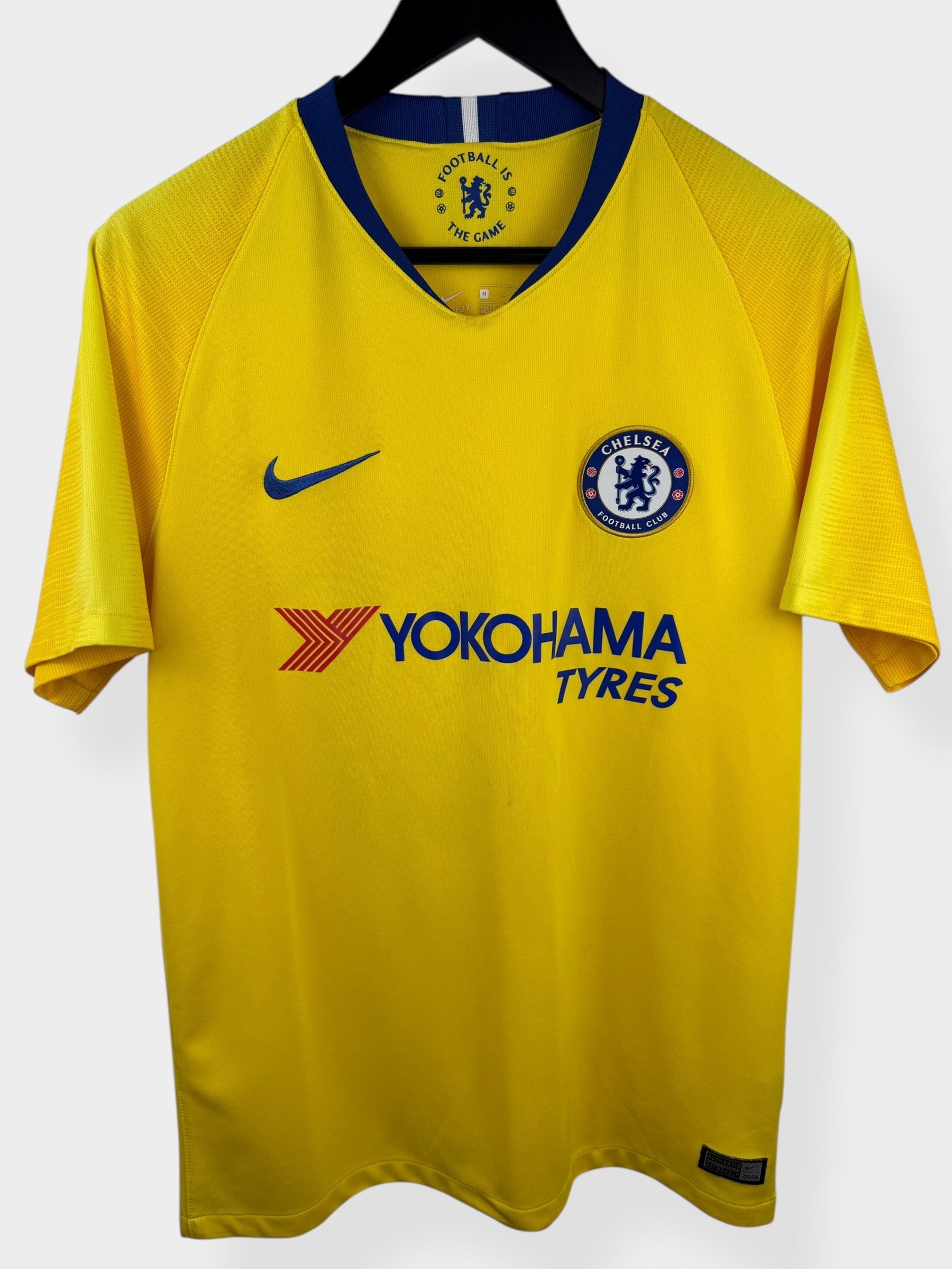 2018-19 CHELSEA AWAY SHIRT HAZARD #10 M