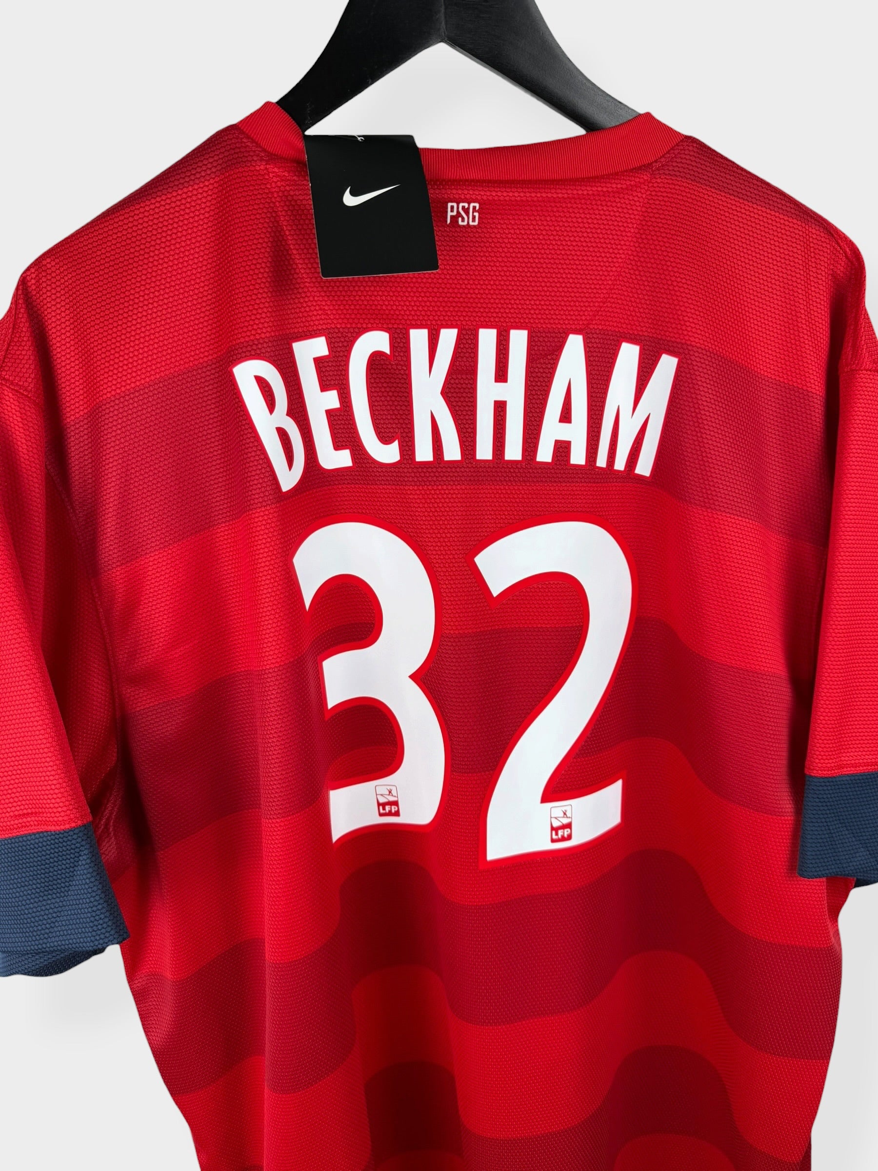 MAILLOT EXTÉRIEUR PARIS SAINT-GERMAIN 2012-13 BECKHAM #32 XXL