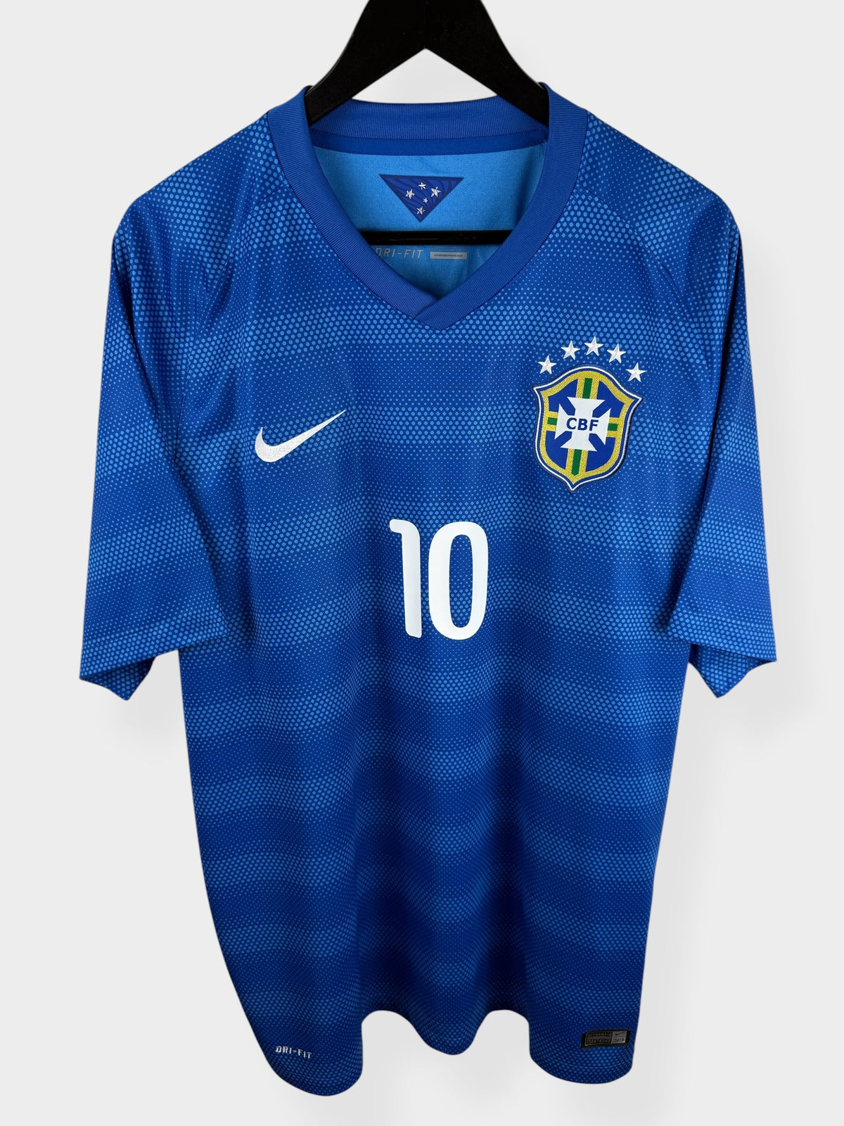 2014-15 BRASILIEN AUSWÄRTSTRIKOT NEYMAR JR #10 XL