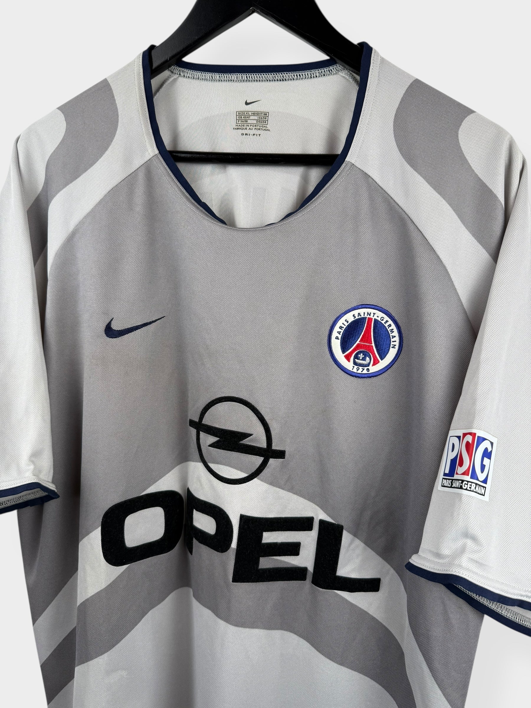 2001-02 PARIS SAINT-GERMAIN UITSHIRT RONALDINHO #21 XL