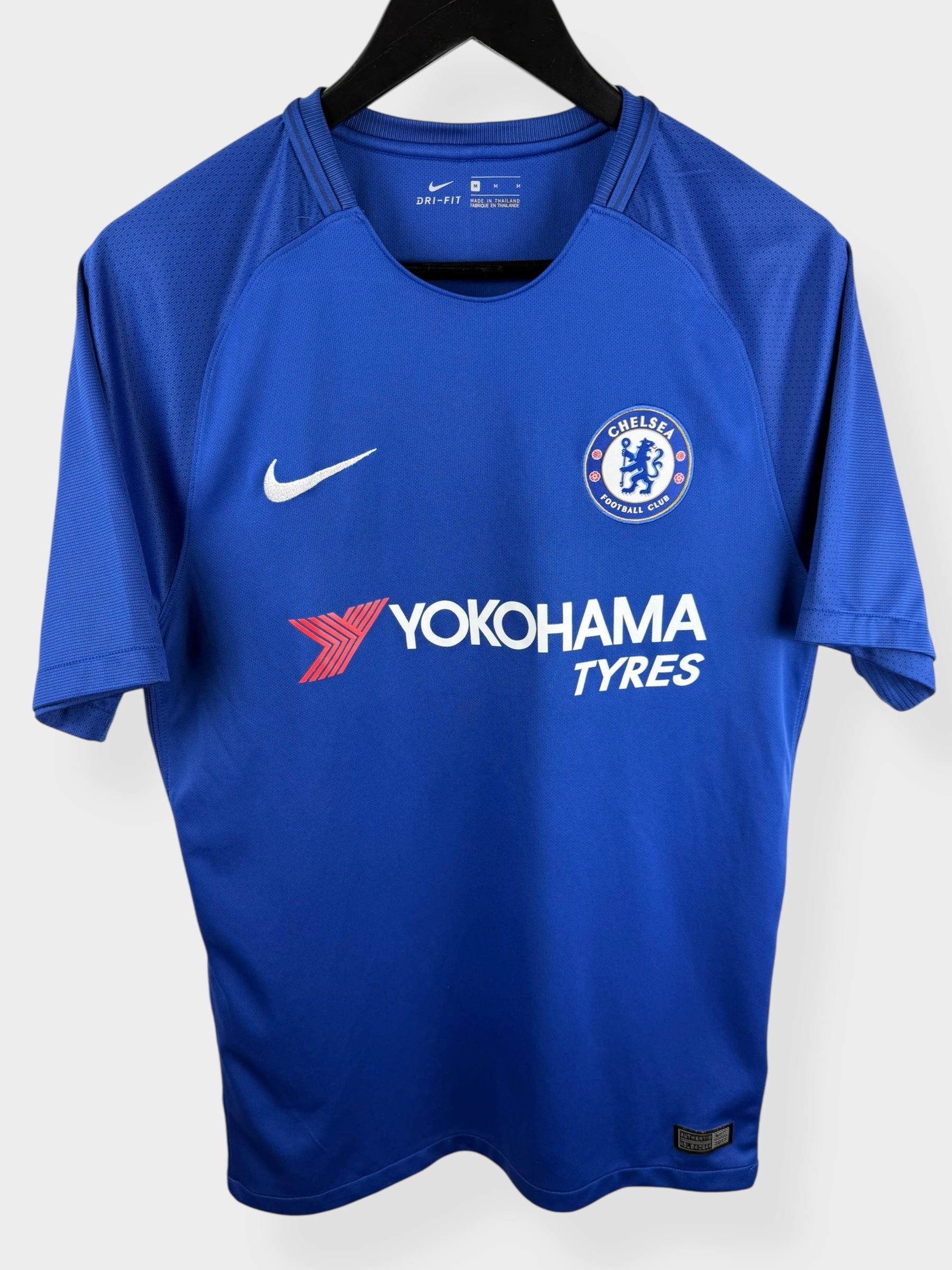 2017-18 CHELSEA HOME SHIRT HAZARD #10 M - Authentic Football Club