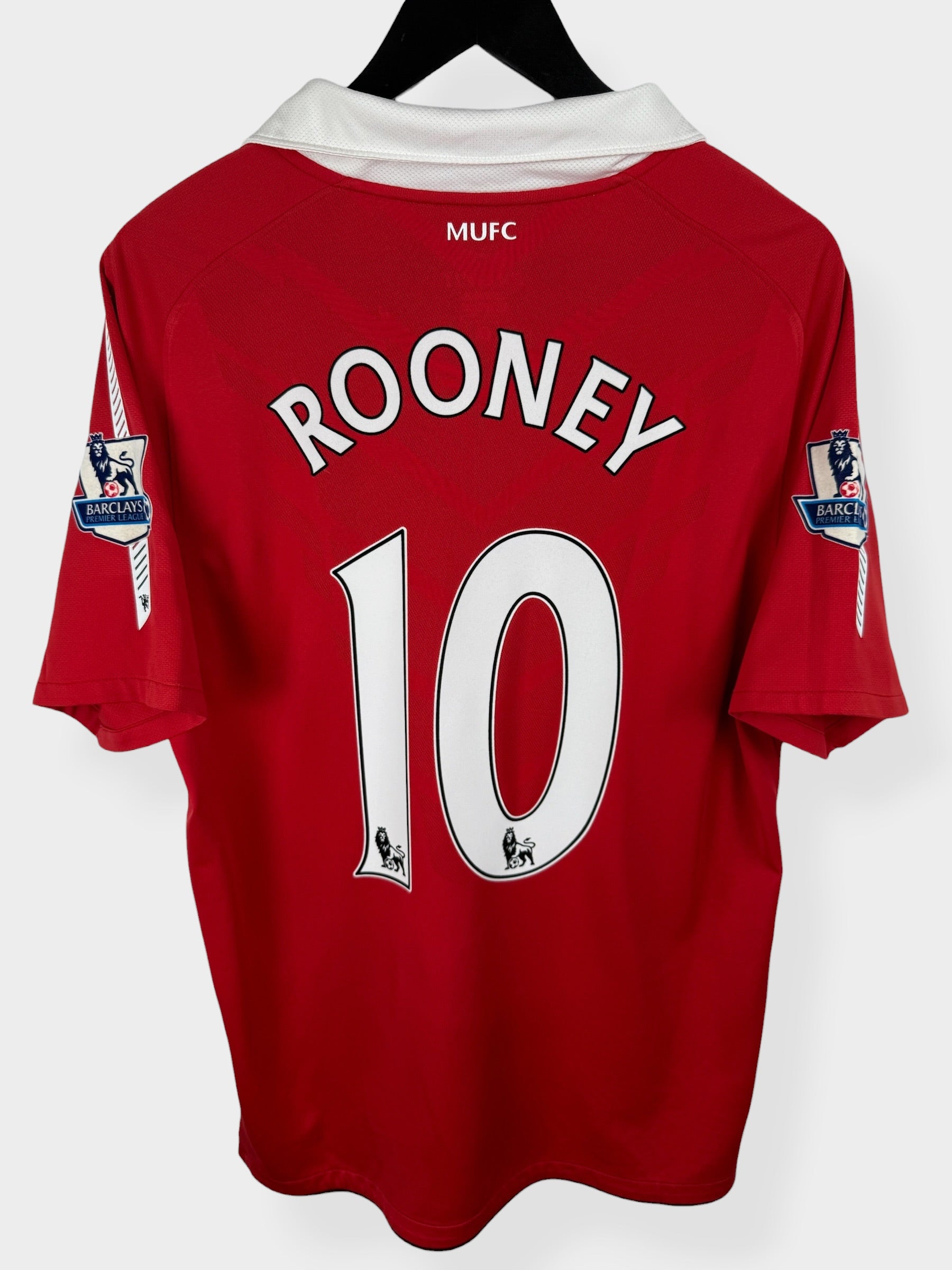 MAILLOT DOMICILE MANCHESTER UNITED 2010-11 ROONEY #10 L