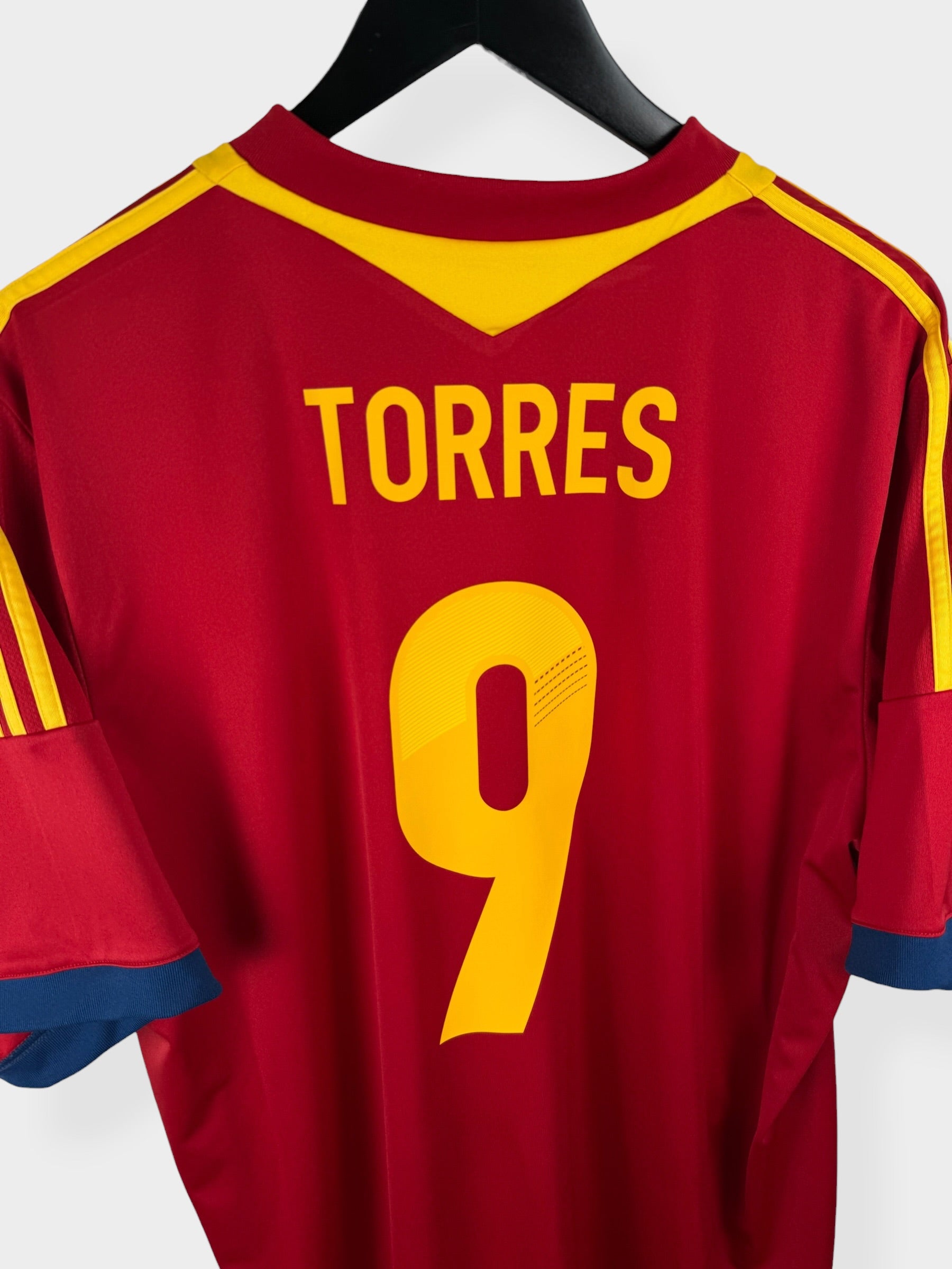 2012-13 SPAIN HOME SHIRT TORRES #9 XXL