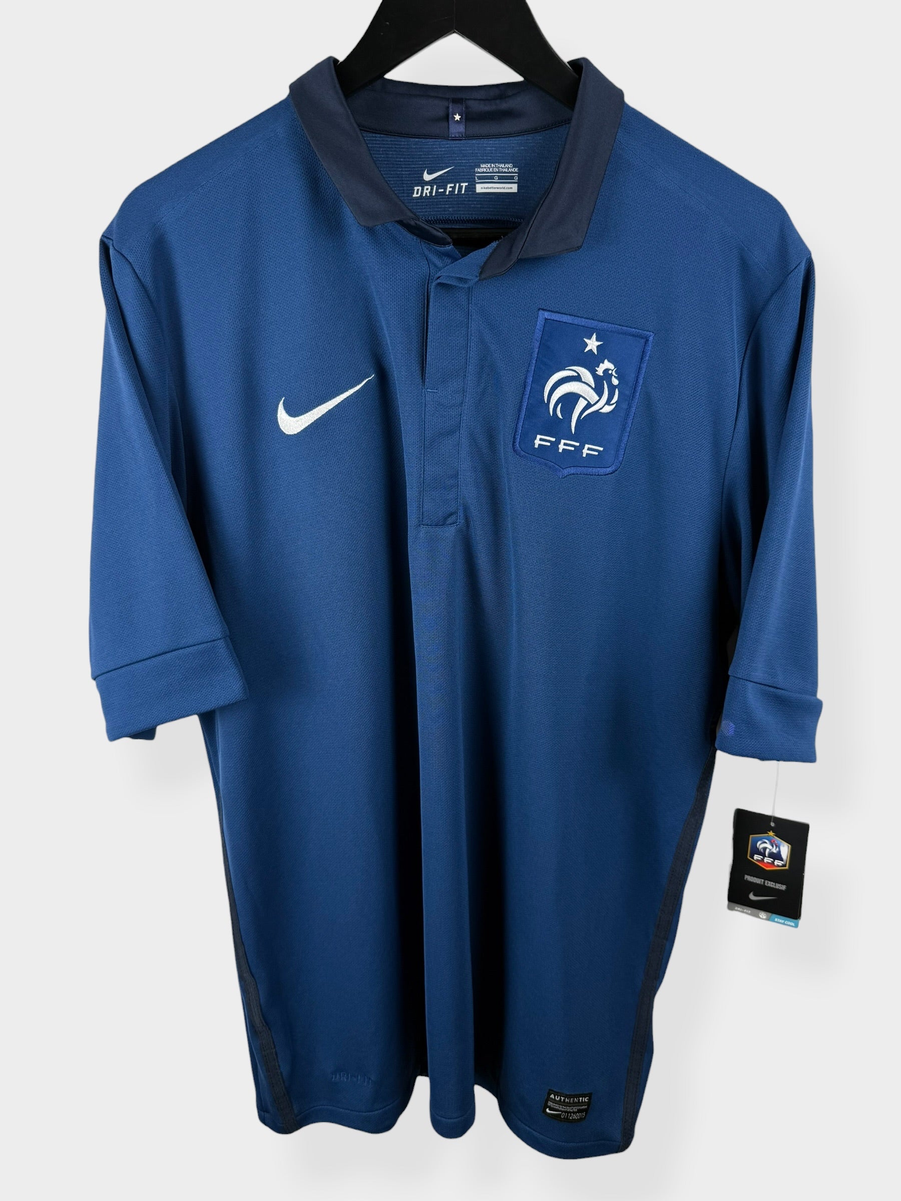 2011-12 FRANCE HOME SHIRT L