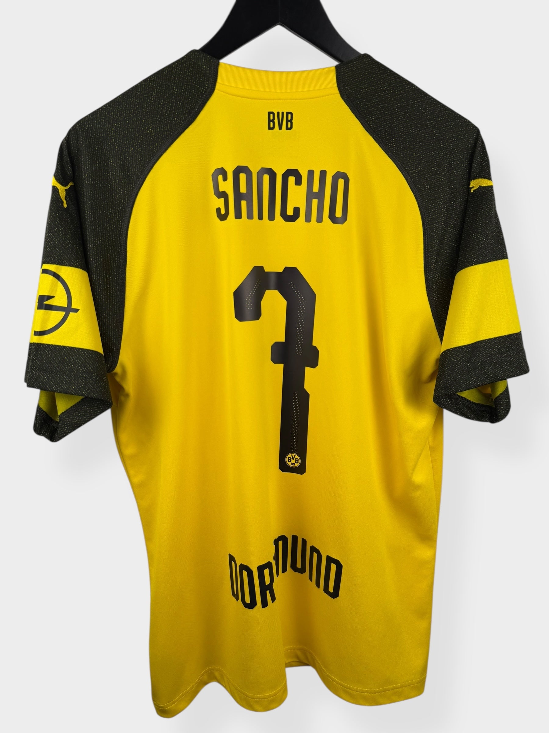 2018-19 DORTMUND HOME SHIRT SANCHO #7 L
