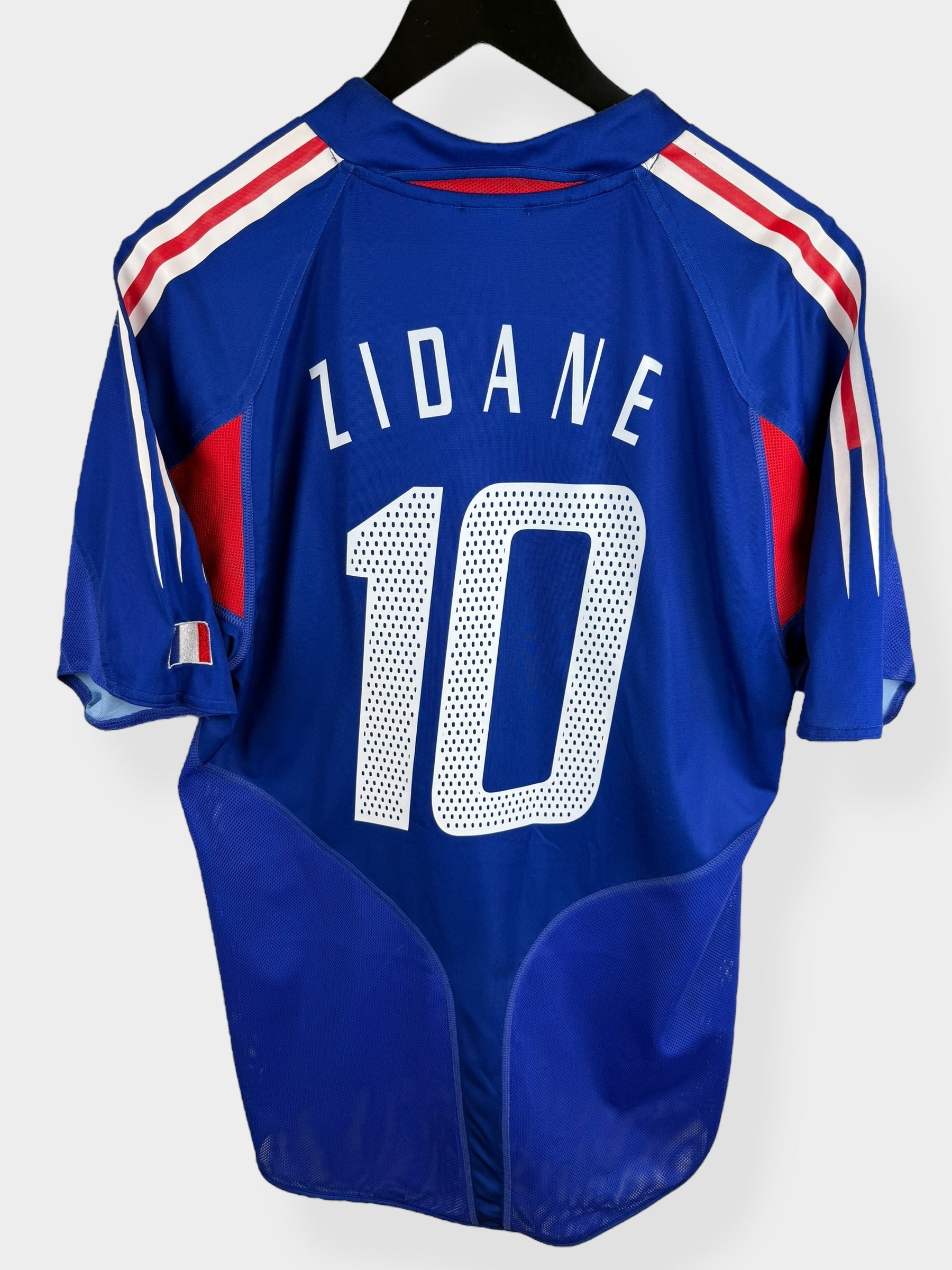 2004-05 FRANCE HOME SHIRT ZIDANE #10 M - Authentic Football Club