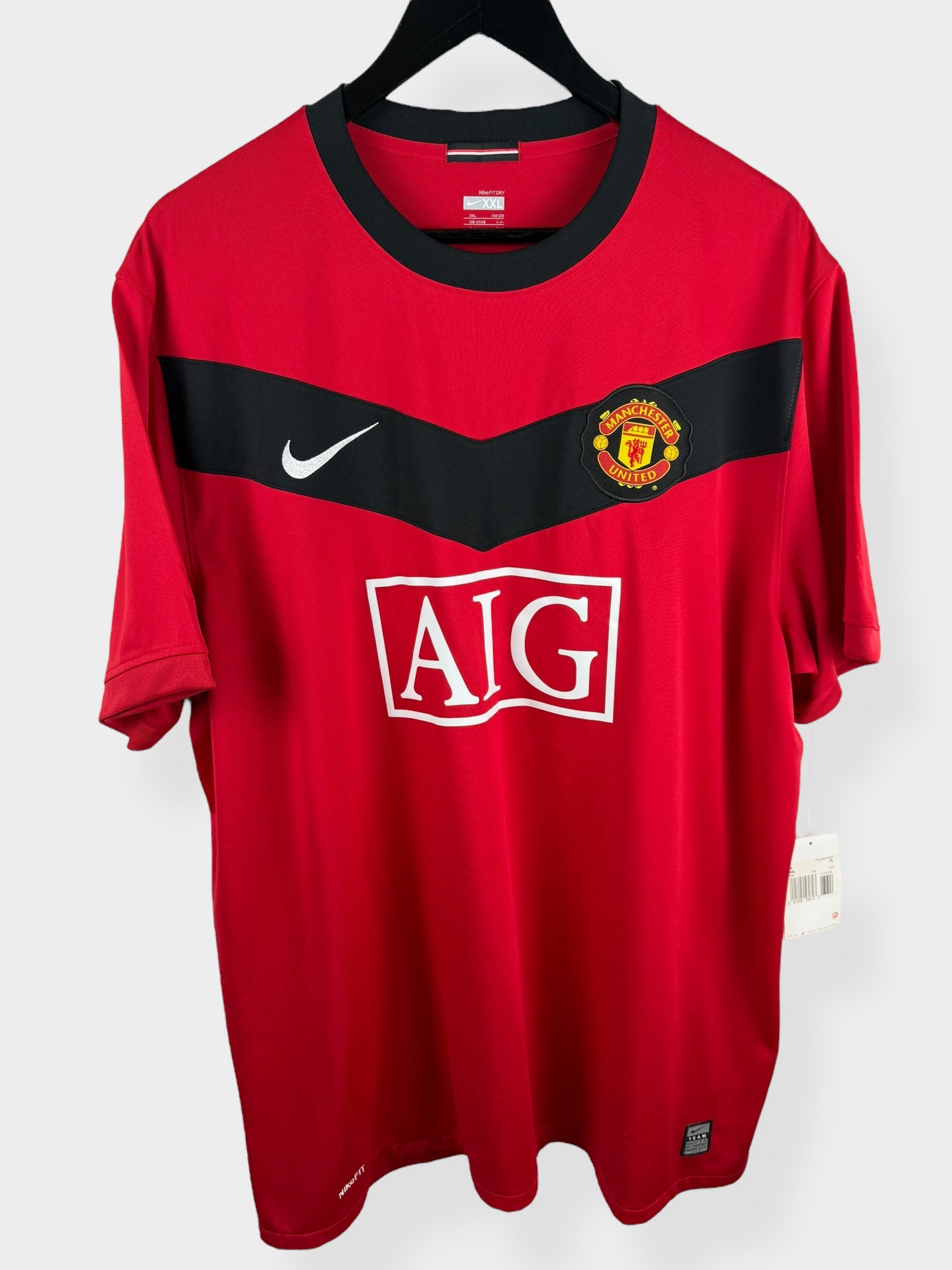 2009-10 MANCHESTER UNITED HOME SHIRT GIGGS #11 XXL - Authentic Football Club
