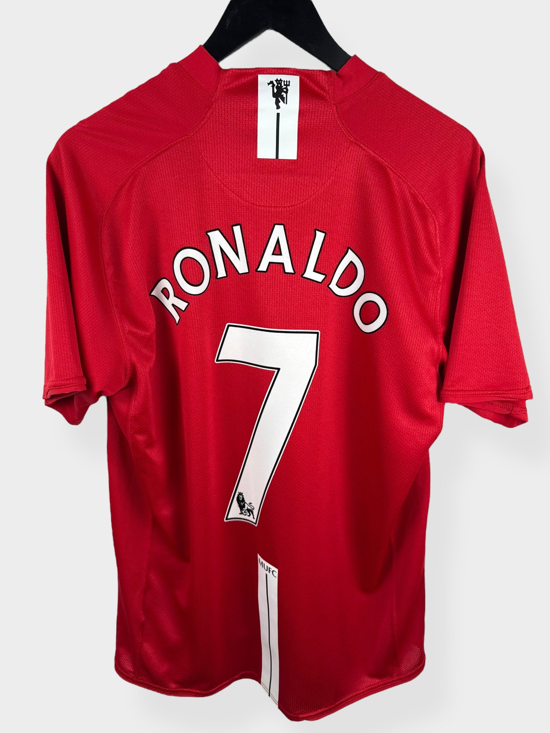 2007-09 MANCHESTER UNITED HOME SHIRT RONALDO #7 L
