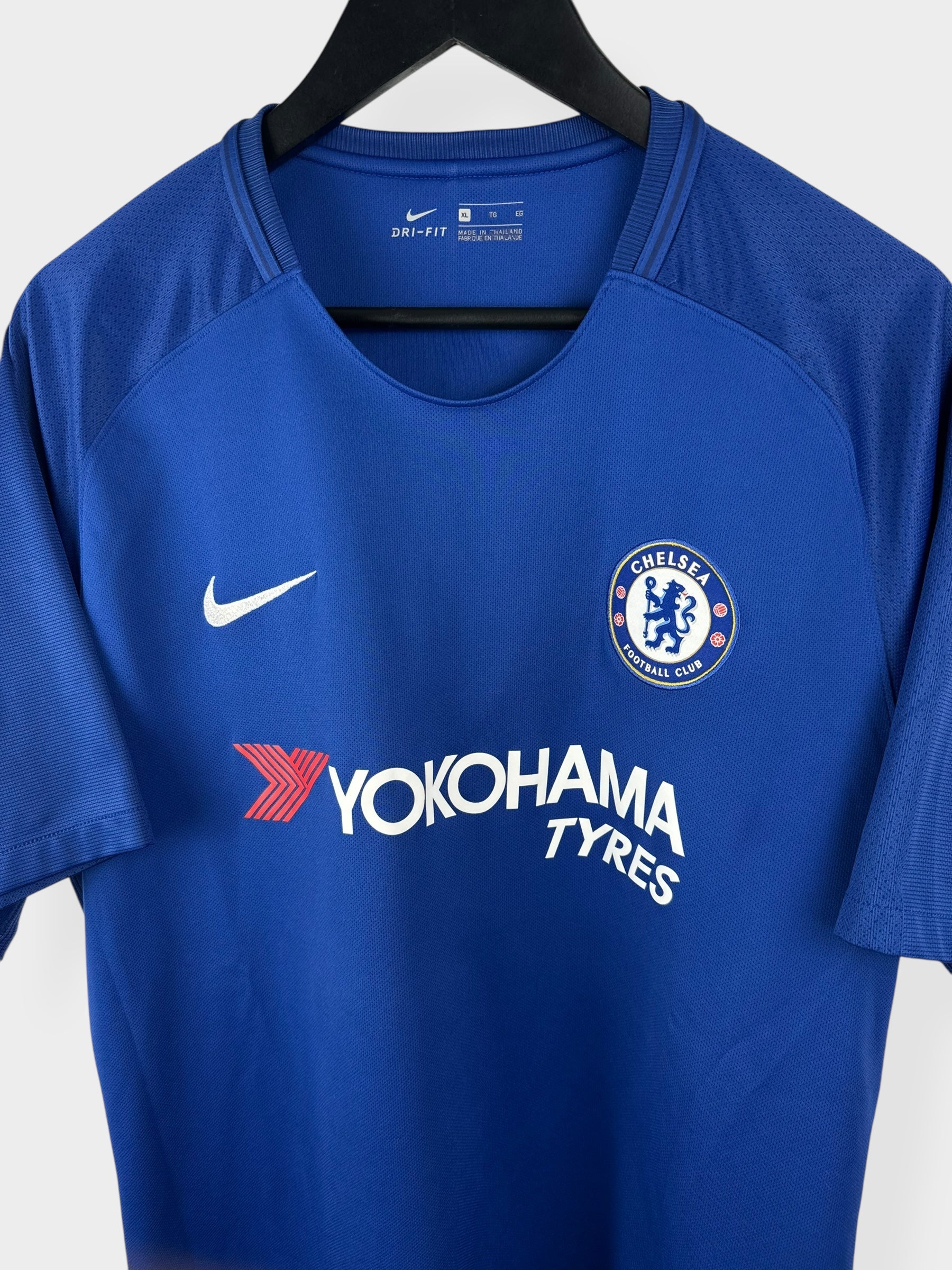 2017-18 CHELSEA HEIMTRIKOT HAZARD #10 XL