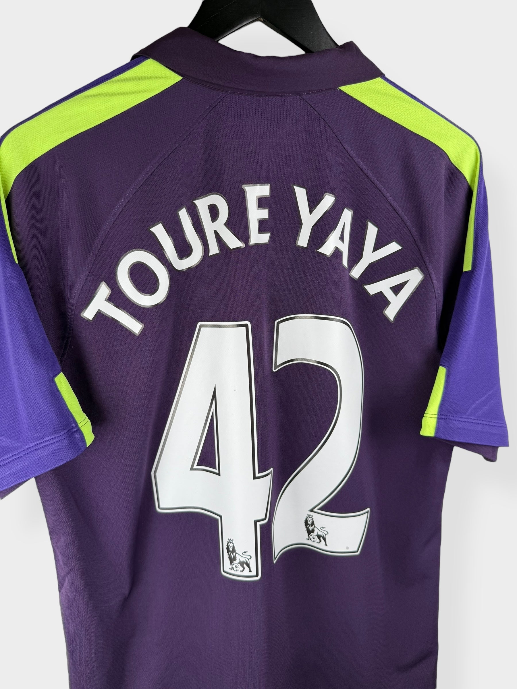 2014-15 MANCHESTER CITY THIRD SHIRT TOURE YAYA #42 L