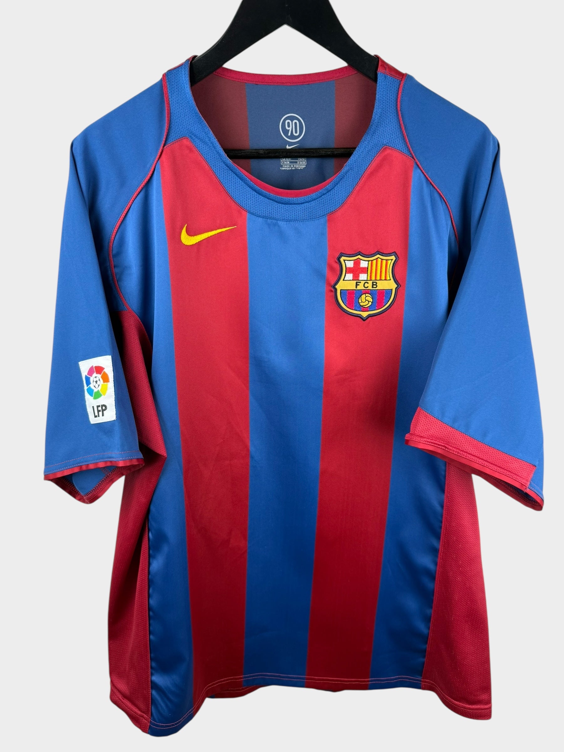 2004-05 BARCELONA HOME SHIRT MESSI #30 XL - Authentic Football Club