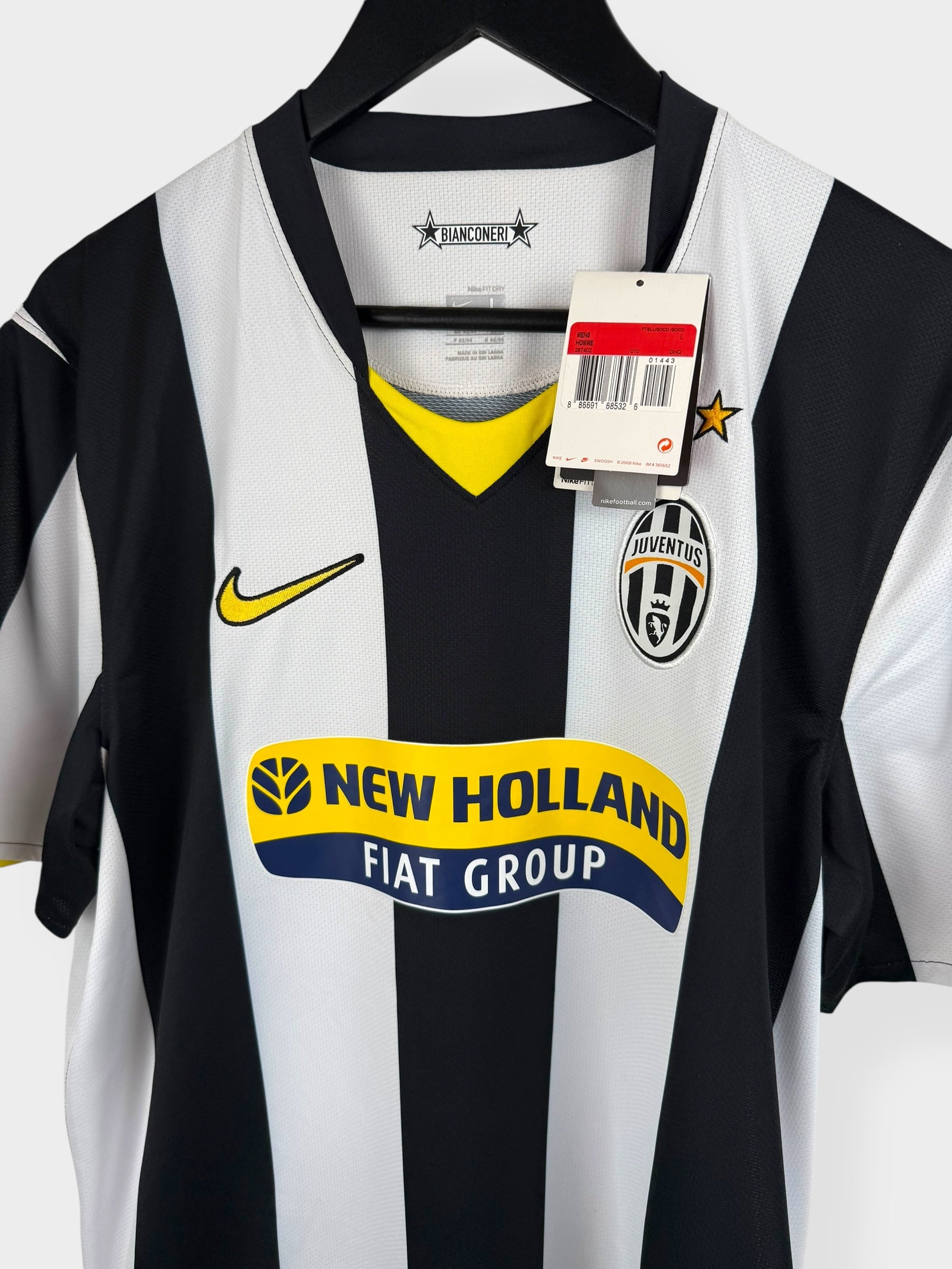 2008-09 JUVENTUS HOME SHIRT DEL PIERO #10 L