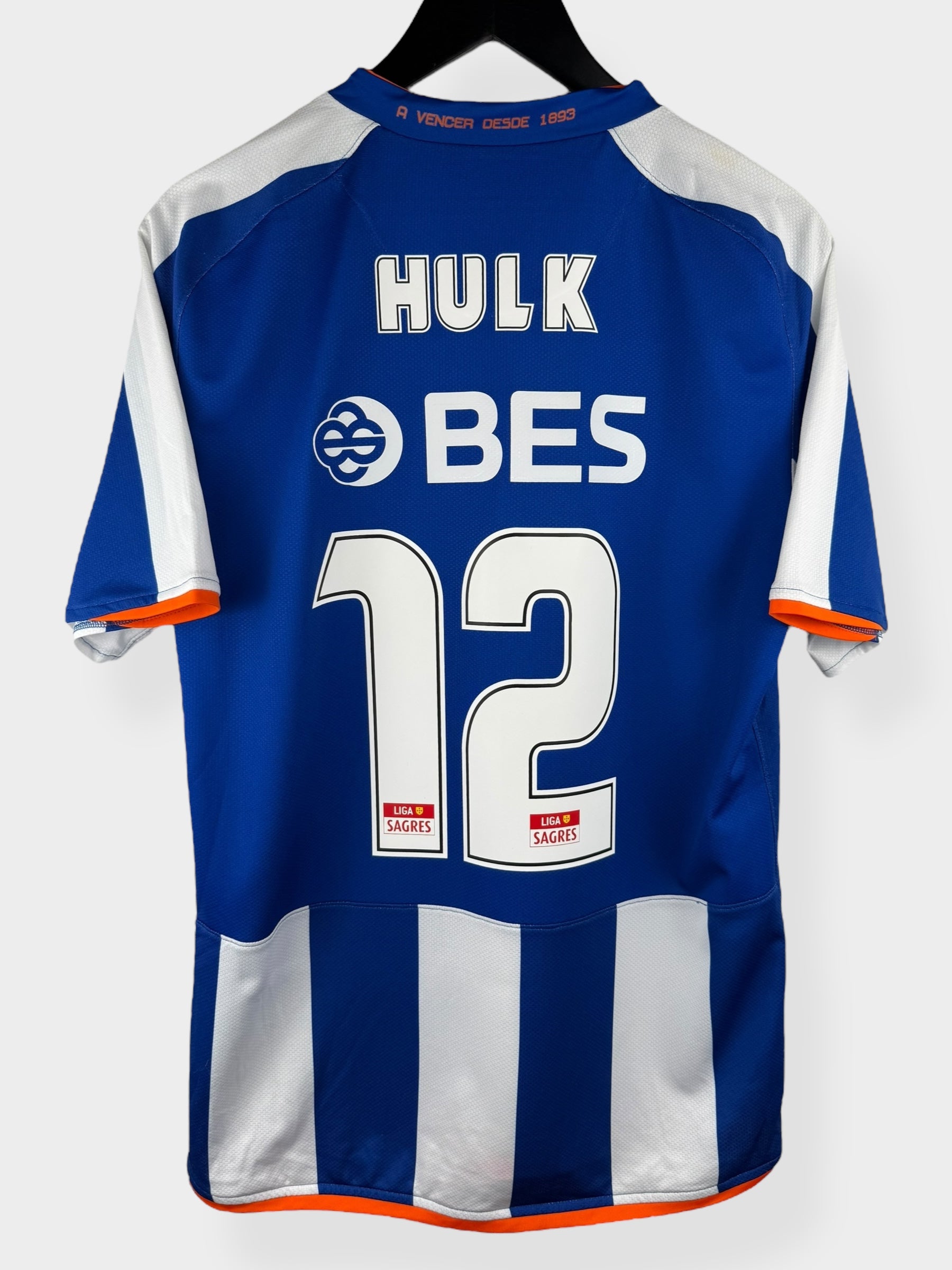 2008-09 PORTO HOME SHIRT HULK #12 M