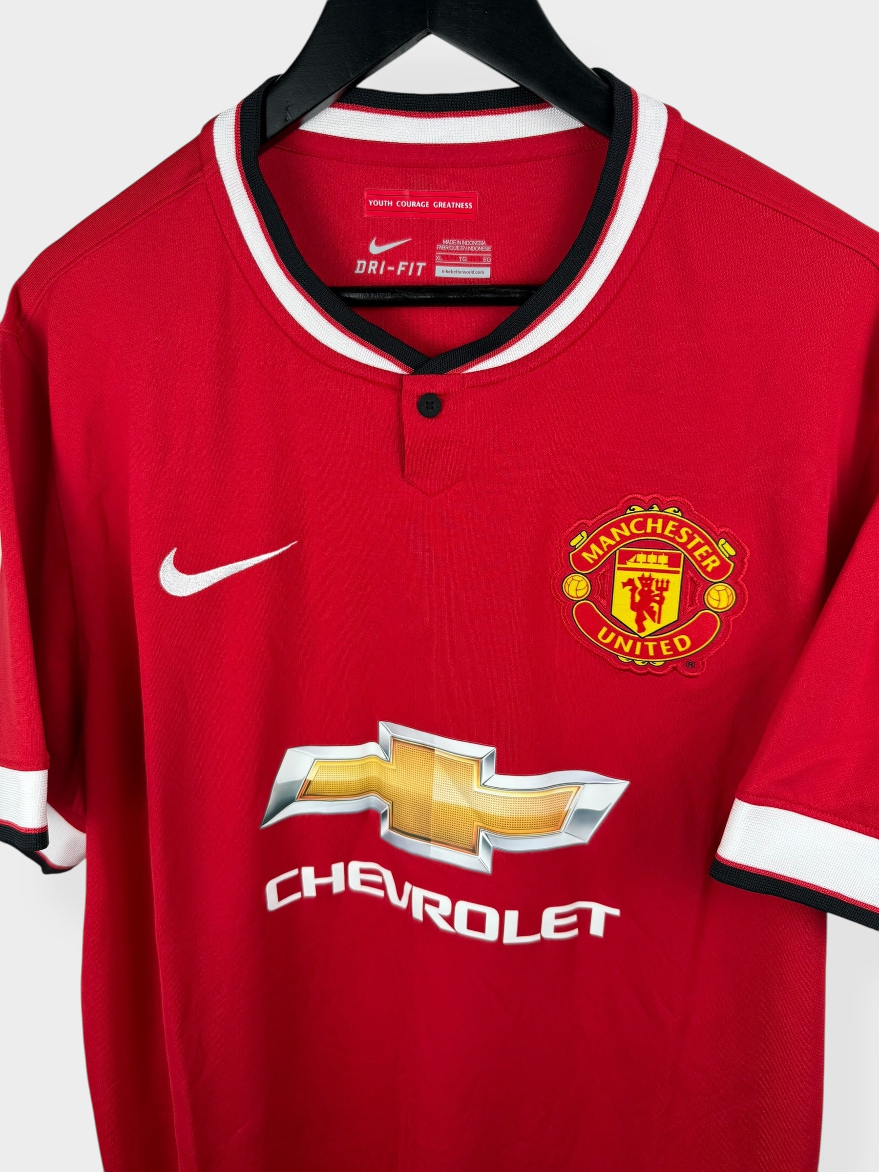 2014-15 MANCHESTER UNITED HOME SHIRT XL - Authentic Football Club