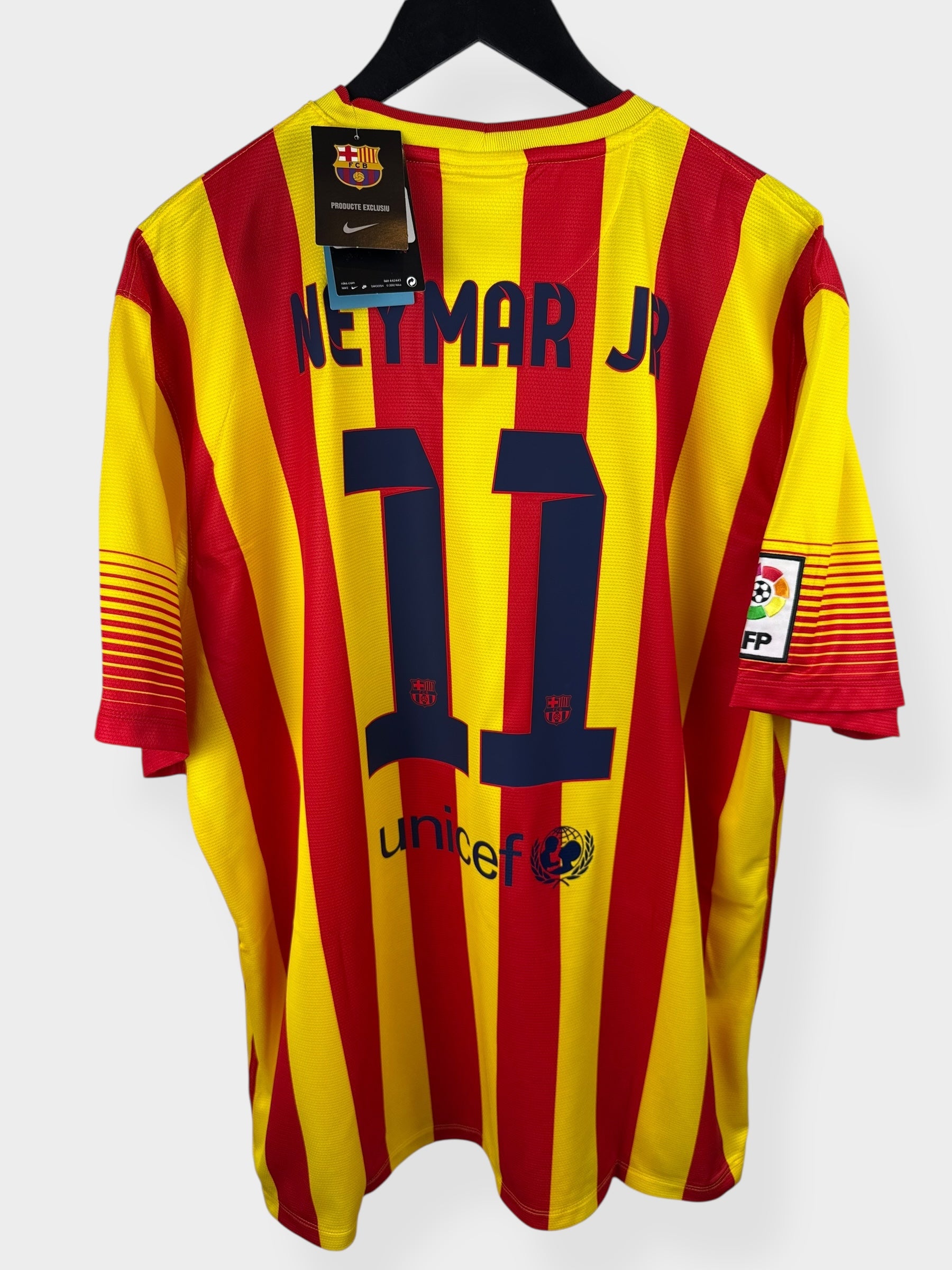 MAILLOT EXTÉRIEUR BARCELONE 2013-14 NEYMAR JR #11 XXL