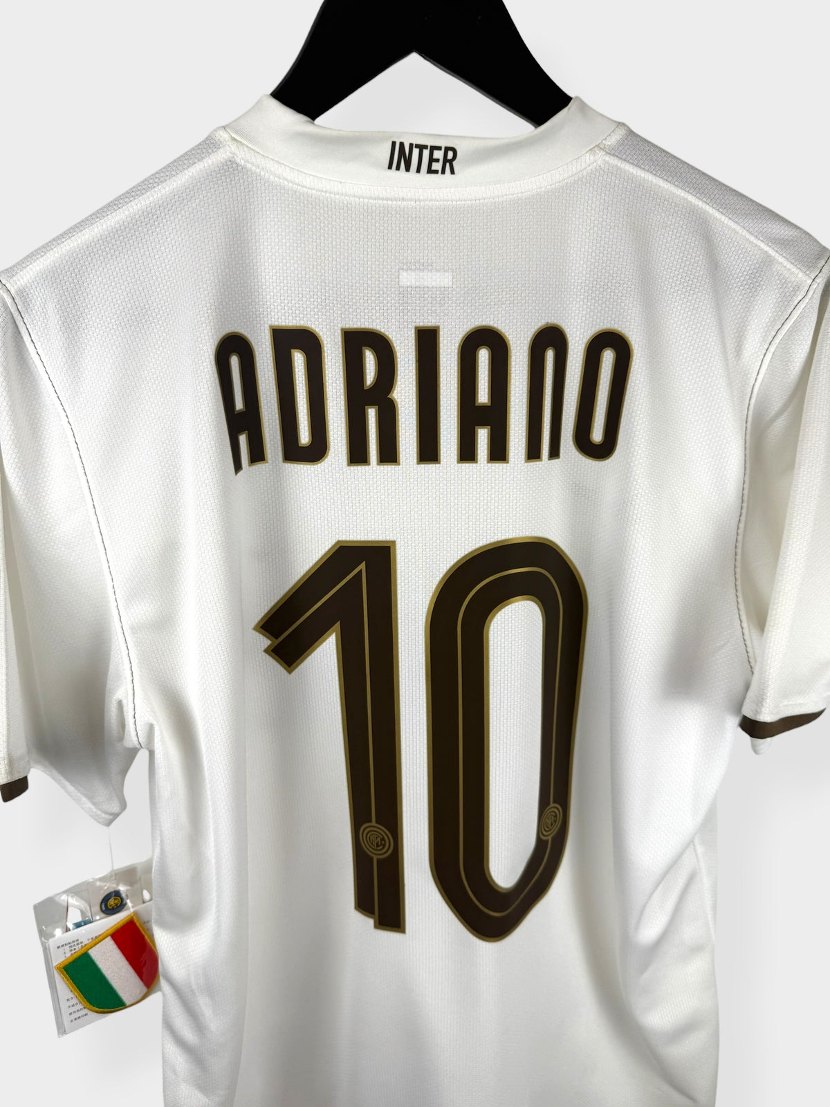 2008-09 INTER MILAN UITSHIRT ADRIANO #10 M