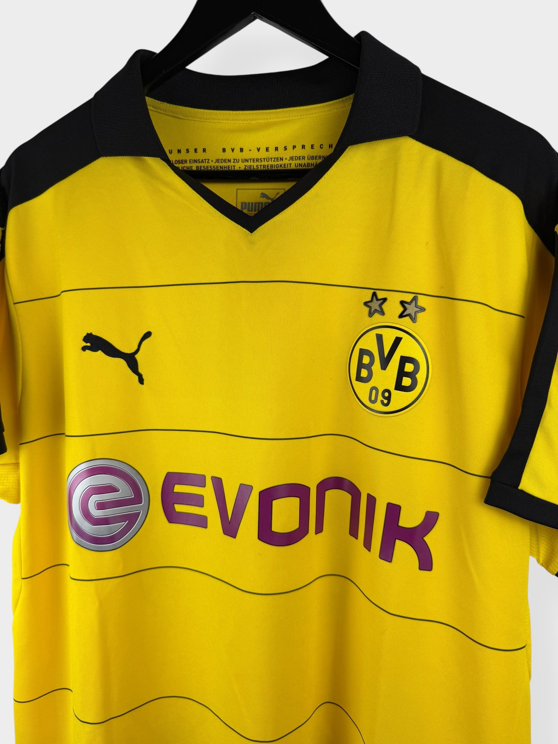 2015-16 BORUSSIA DORTMUND HOME SHIRT KAGAWA #23 XL