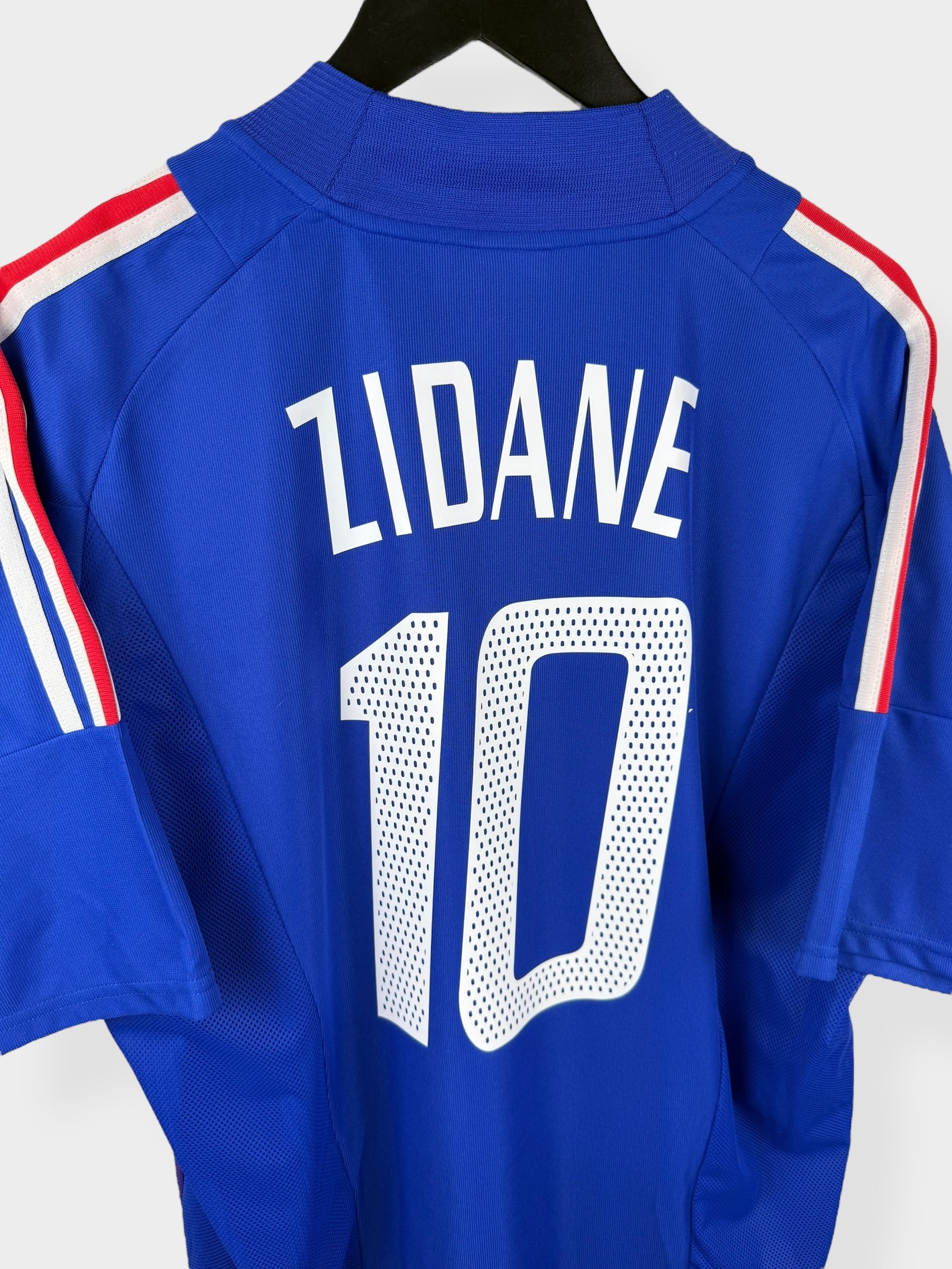 2002-04 FRANCE HOME SHIRT ZIDANE #10 XL - Authentic Football Club