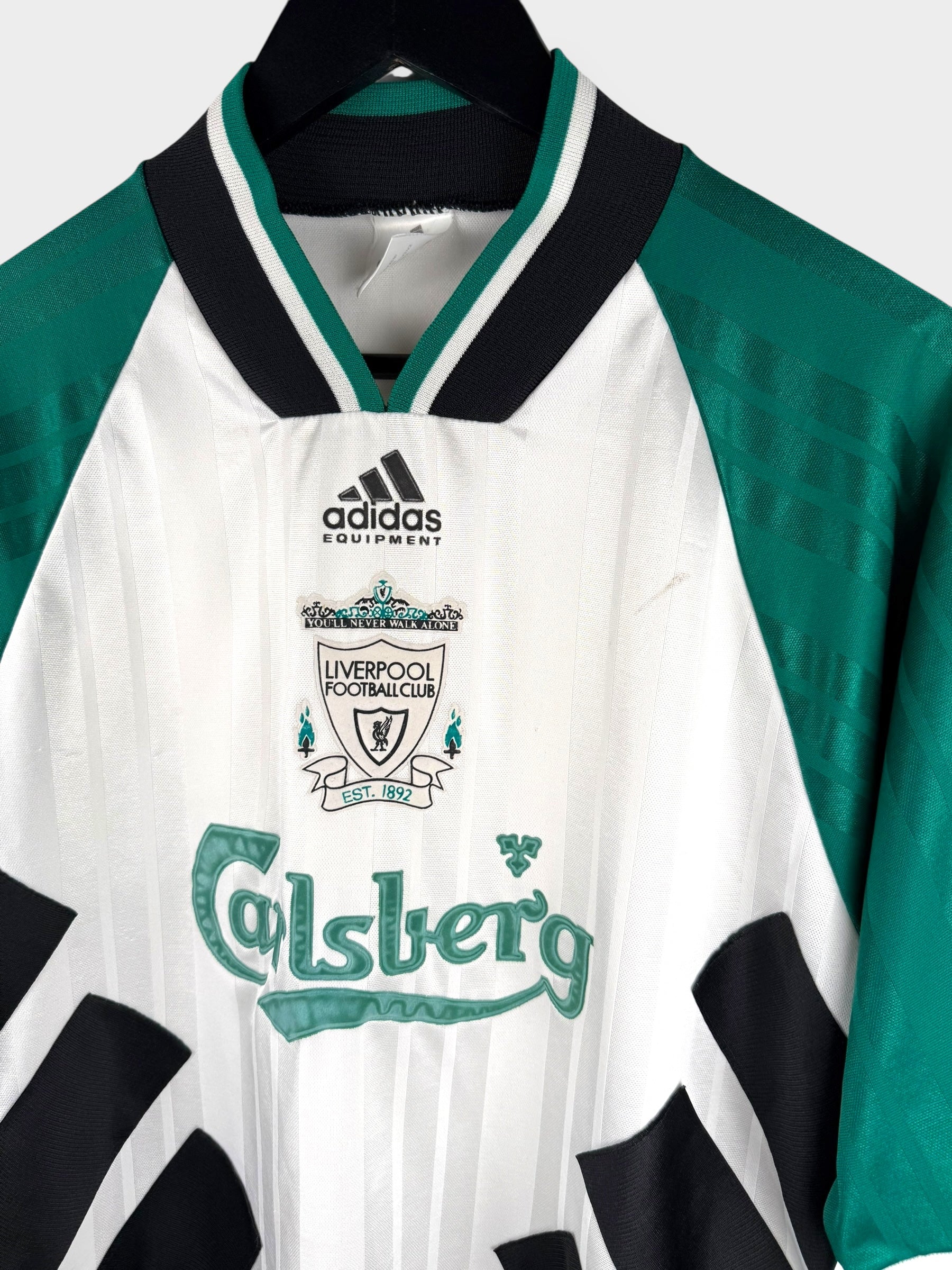 1993-95 LIVERPOOL AWAY SHIRT L