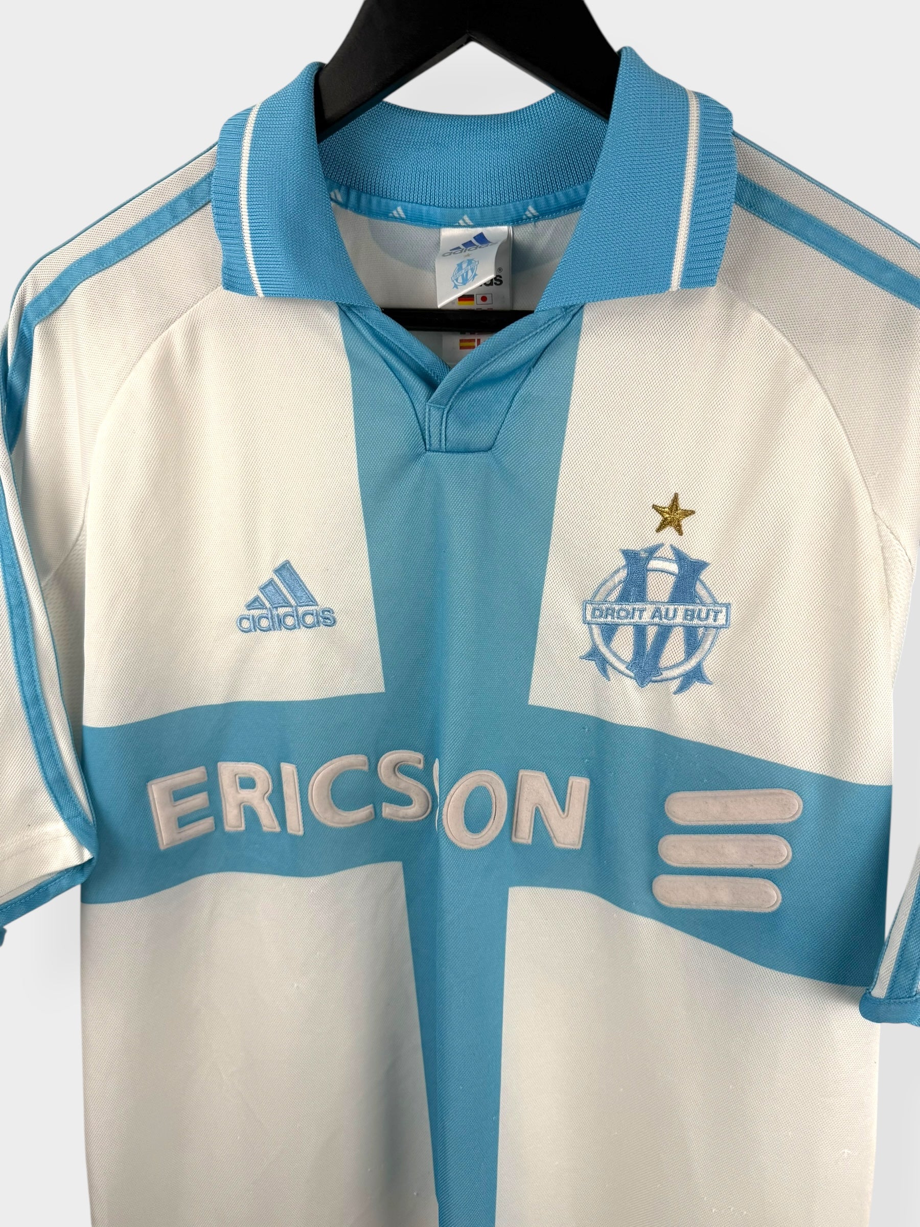 2000-01 OLYMPIQUE MARSEILLE HOME SHIRT M - Authentic Football Club