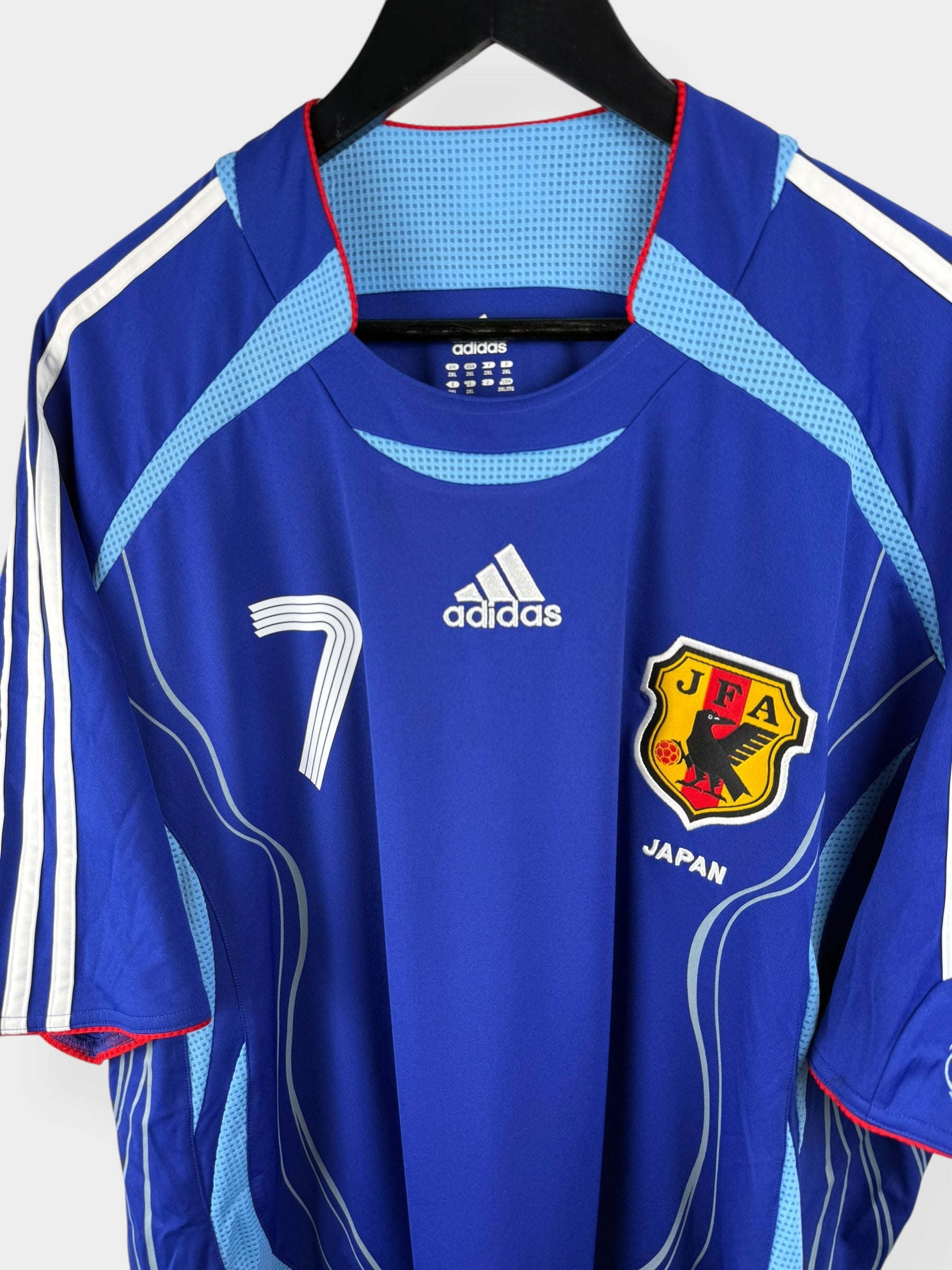 2006-08 JAPAN HOME SHIRT NAKATA #7 XXL - Authentic Football Club