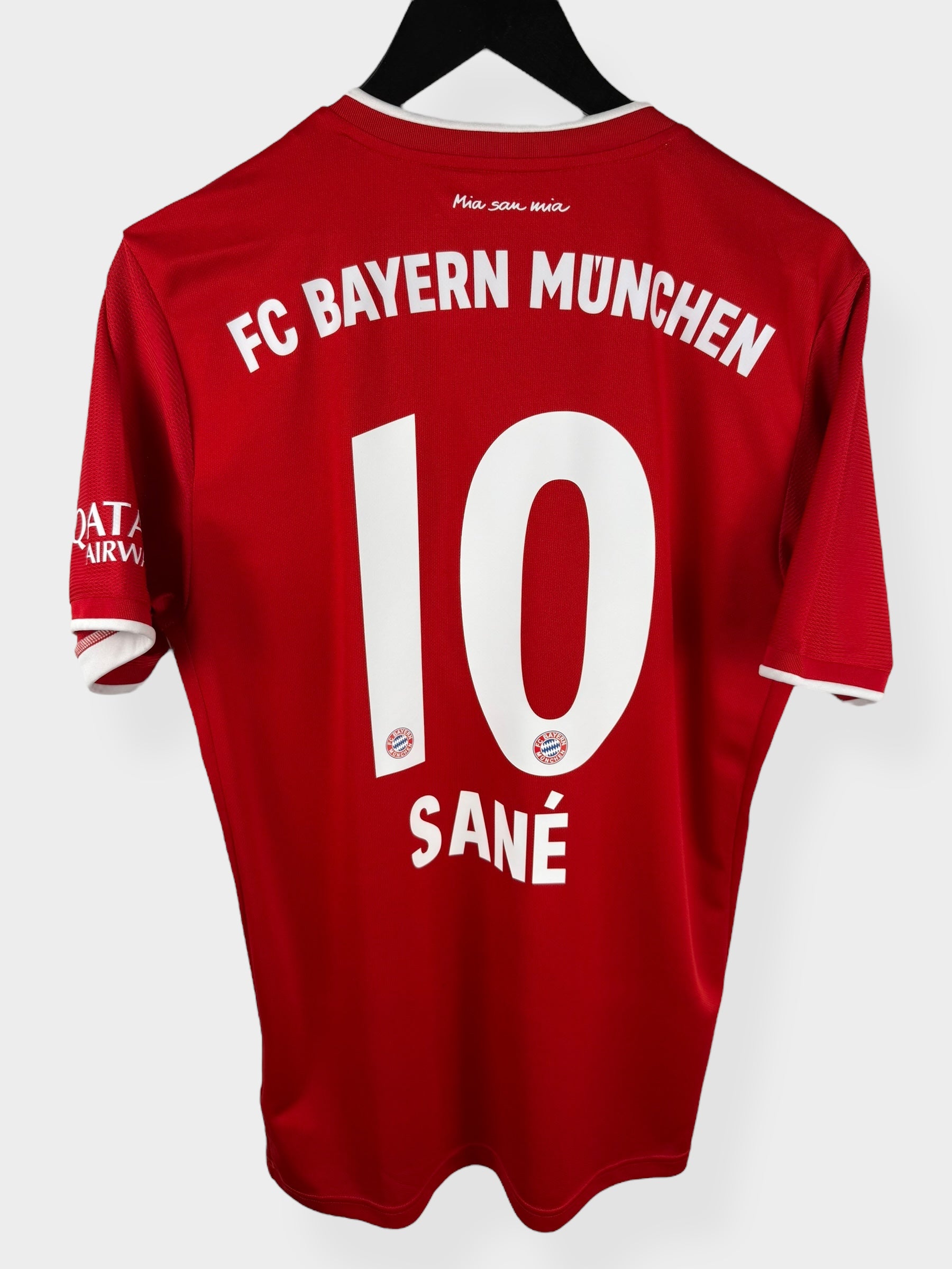2020-21 BAYERN MUNICH HOME SHIRT SANE #10 M - Authentic Football Club