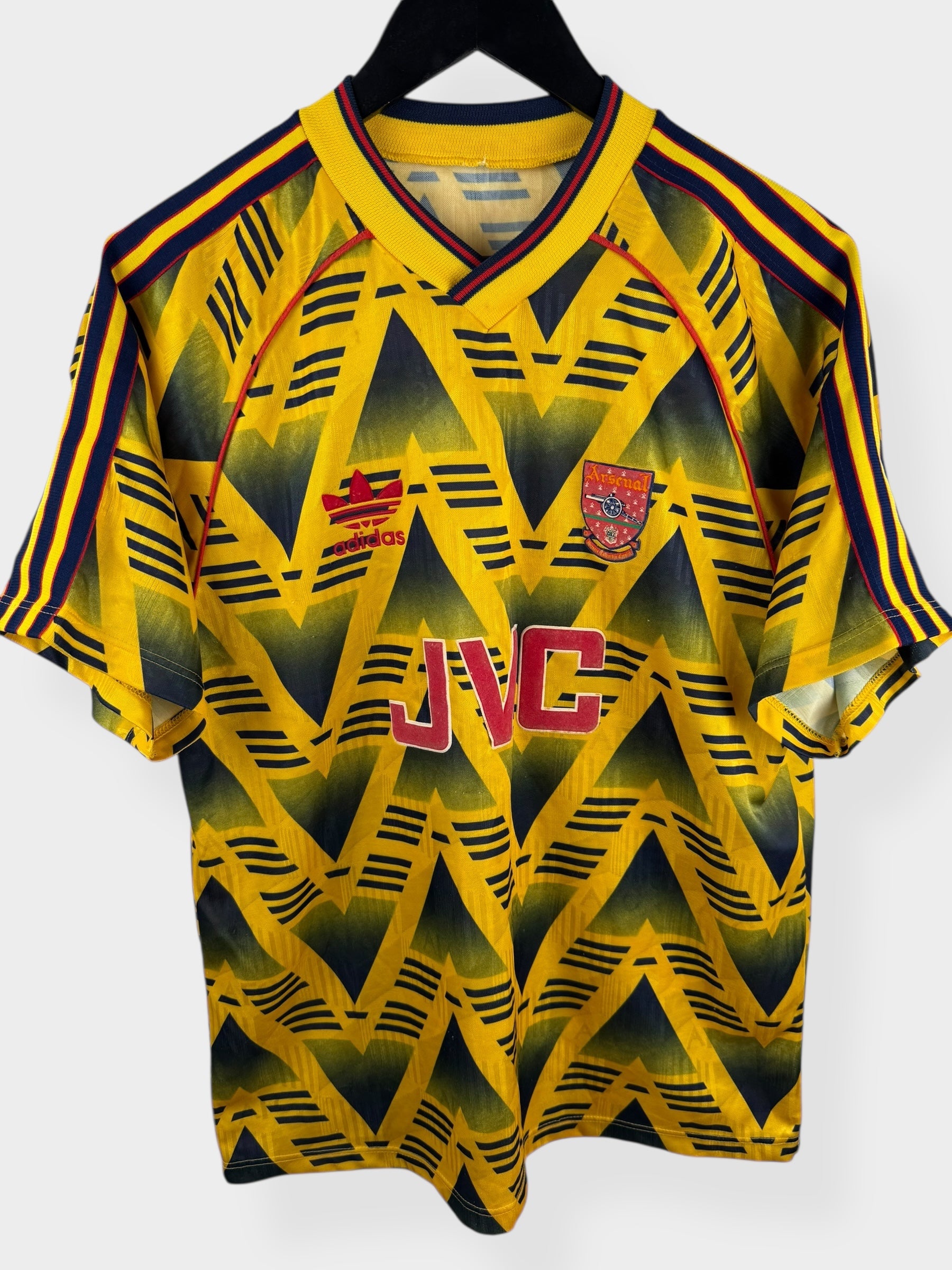 1991-93 ARSENAL AWAY SHIRT L - Authentic Football Club
