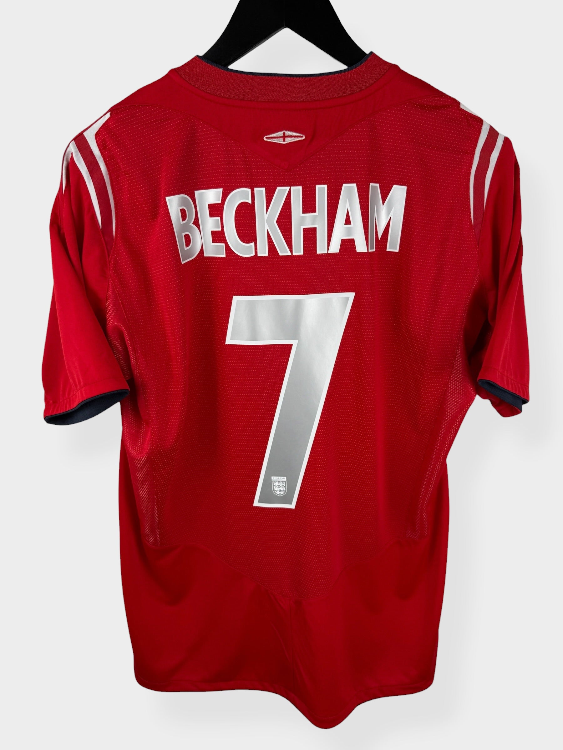 2004-06 ENGLAND AUSWÄRTSTRIKOT BECKHAM #7 M