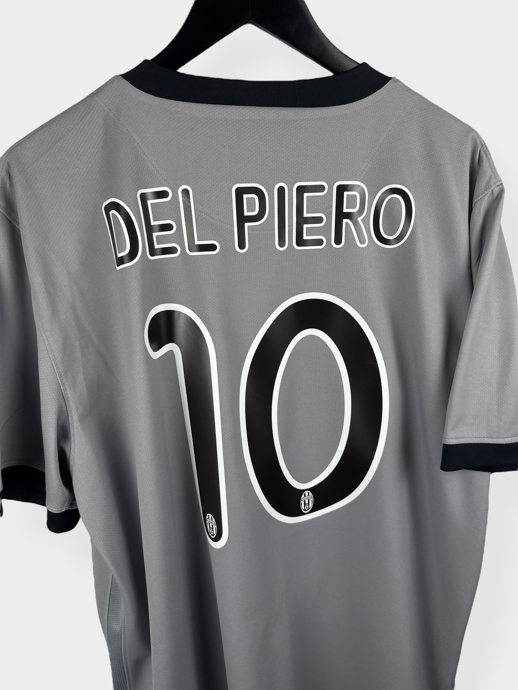 2009-10 JUVENTUS AWAY SHIRT DEL PIERO #10 XL - Authentic Football Club