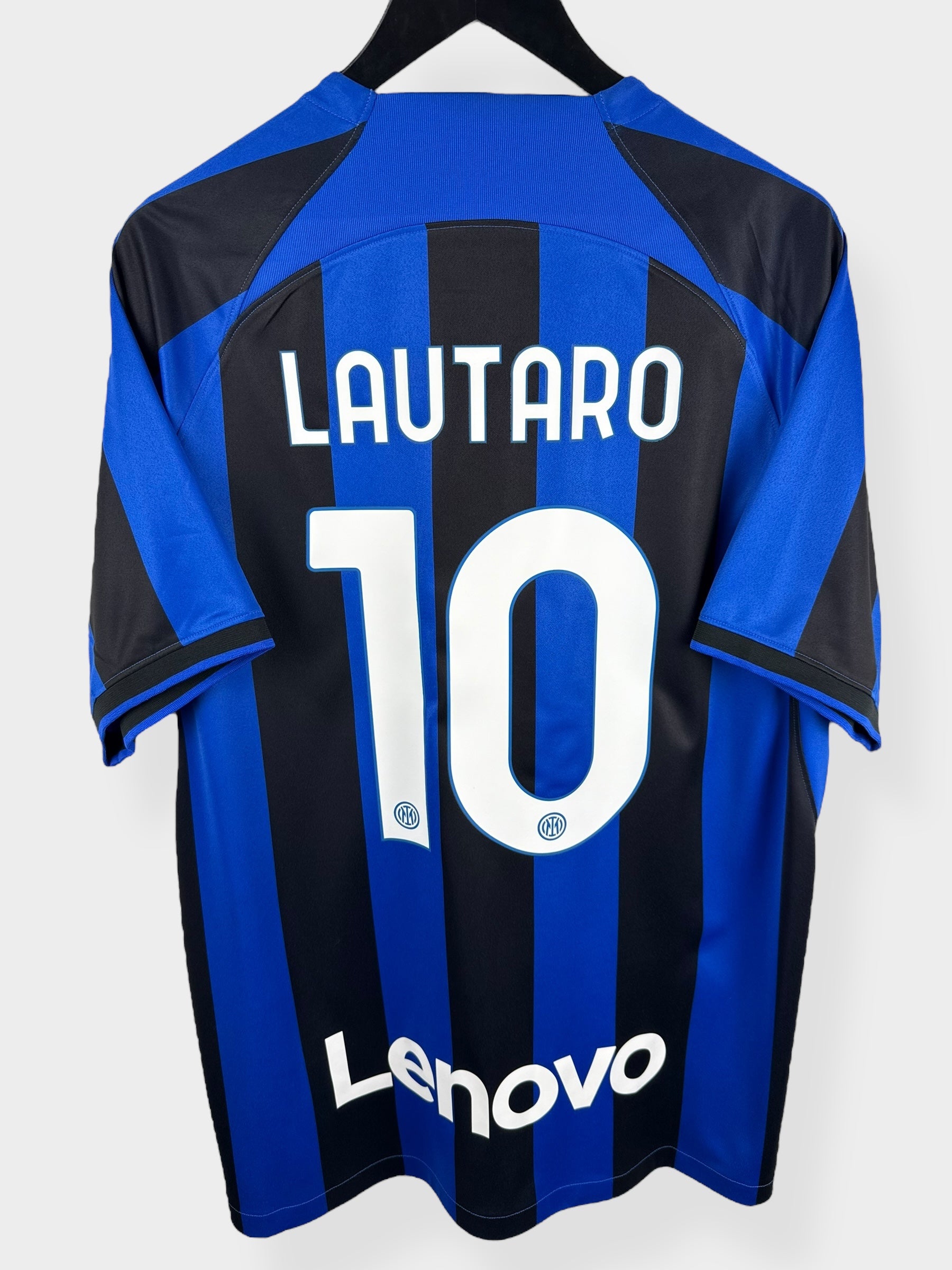 2022-23 INTER MILAN HOME SHIRT LAUTARO #10 XL - Authentic Football Club