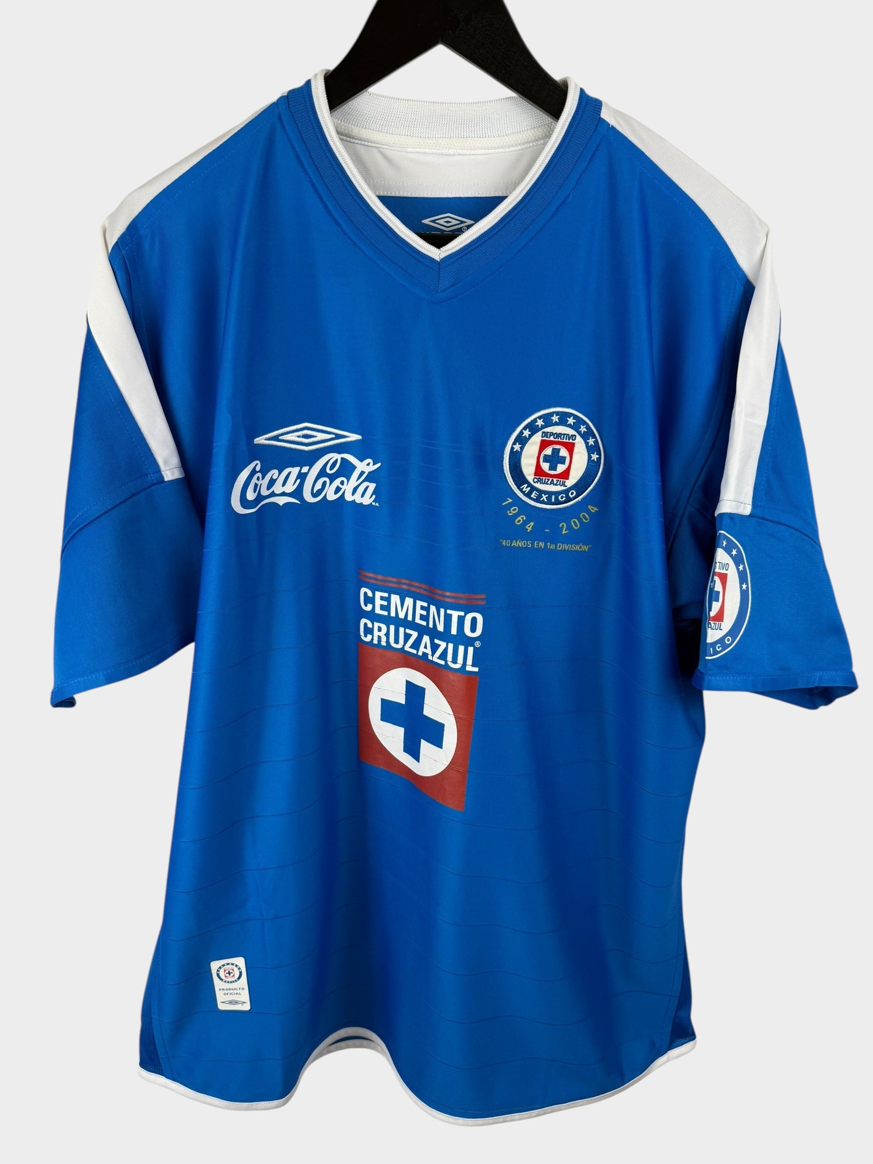 2004-05 CRUZ AZUL HOME SHIRT L