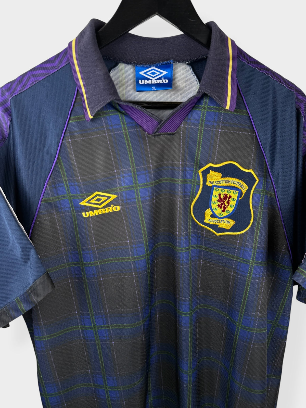1995-96 SCHOTTLAND AUSWÄRTSTRIKOT XL