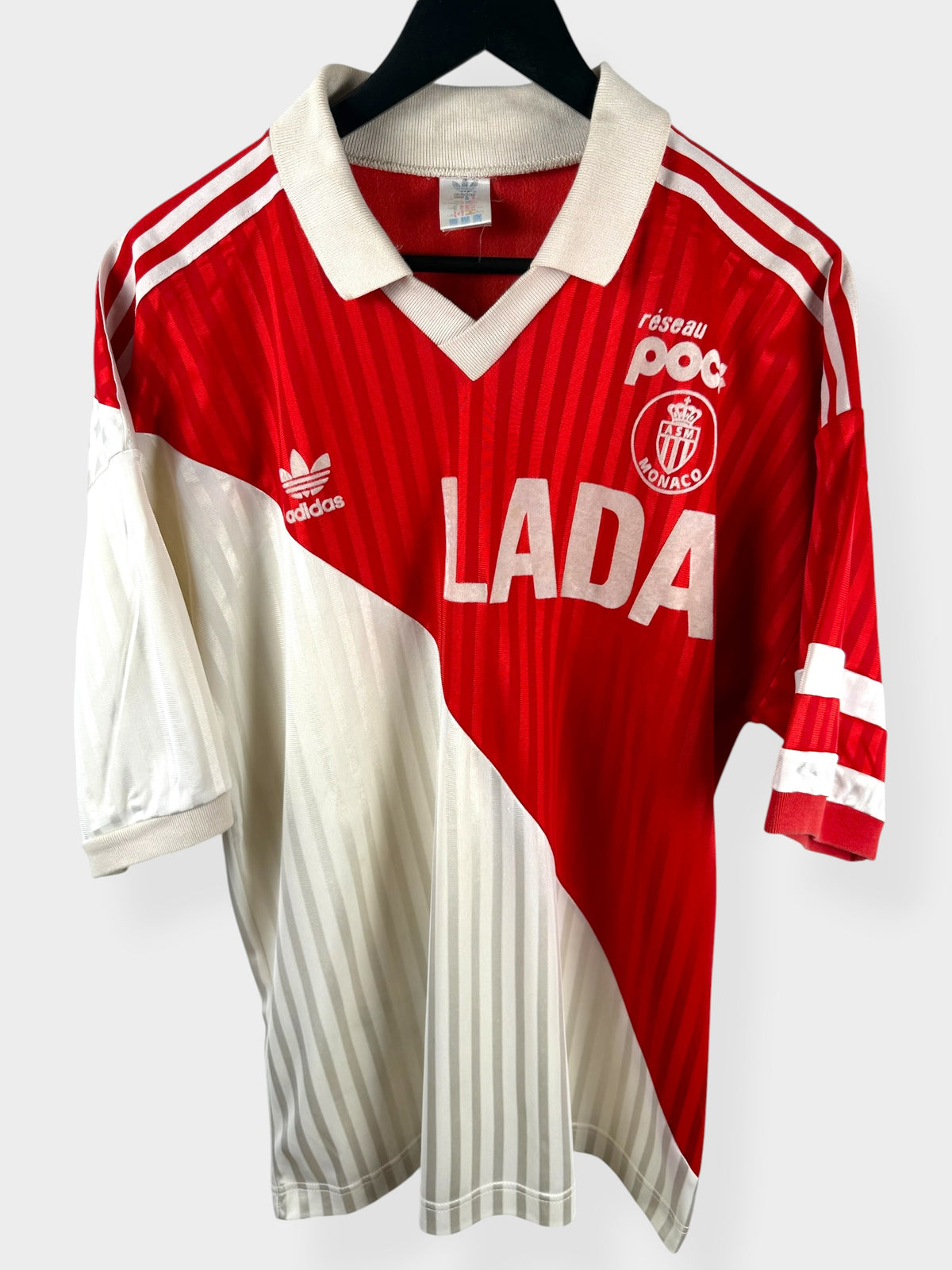 1990-91 MONACO HOME SHIRT L