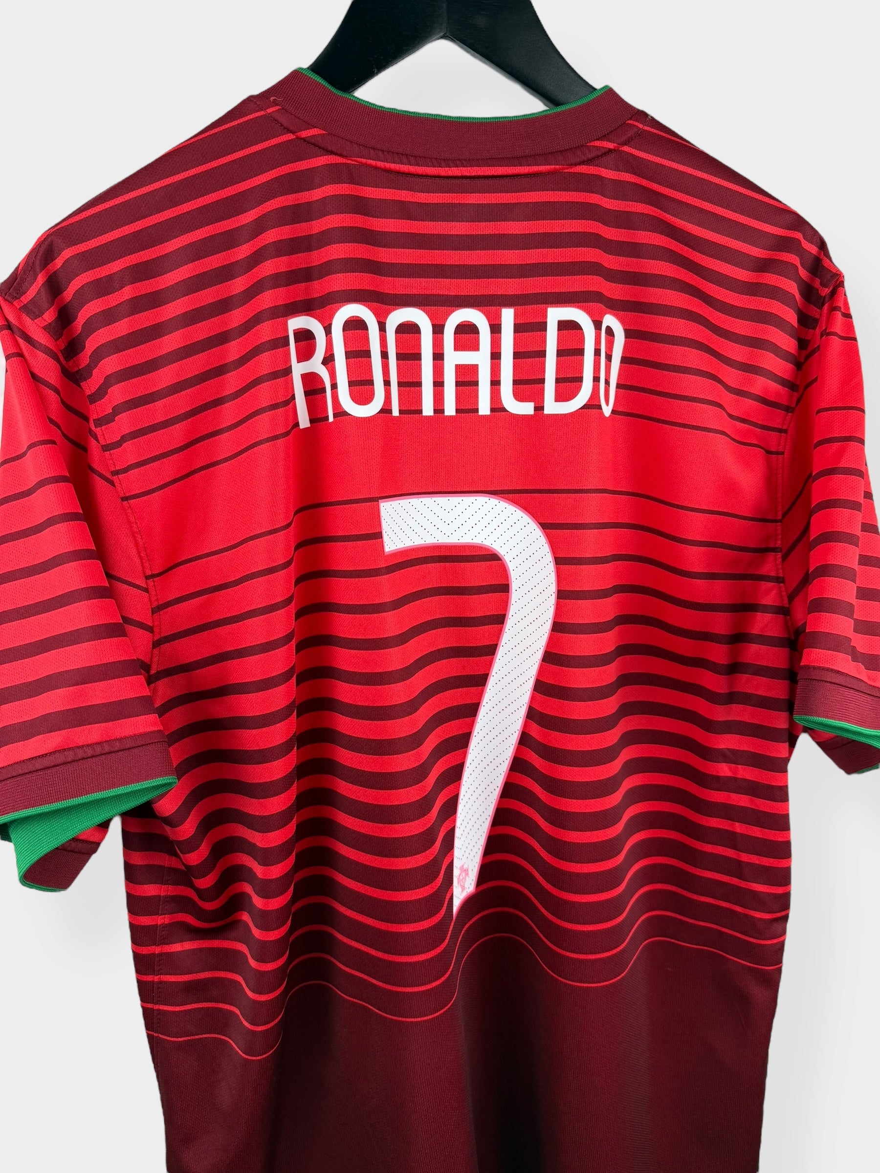 2014-15 PORTUGAL HEIMTRIKOT RONALDO #7 XL
