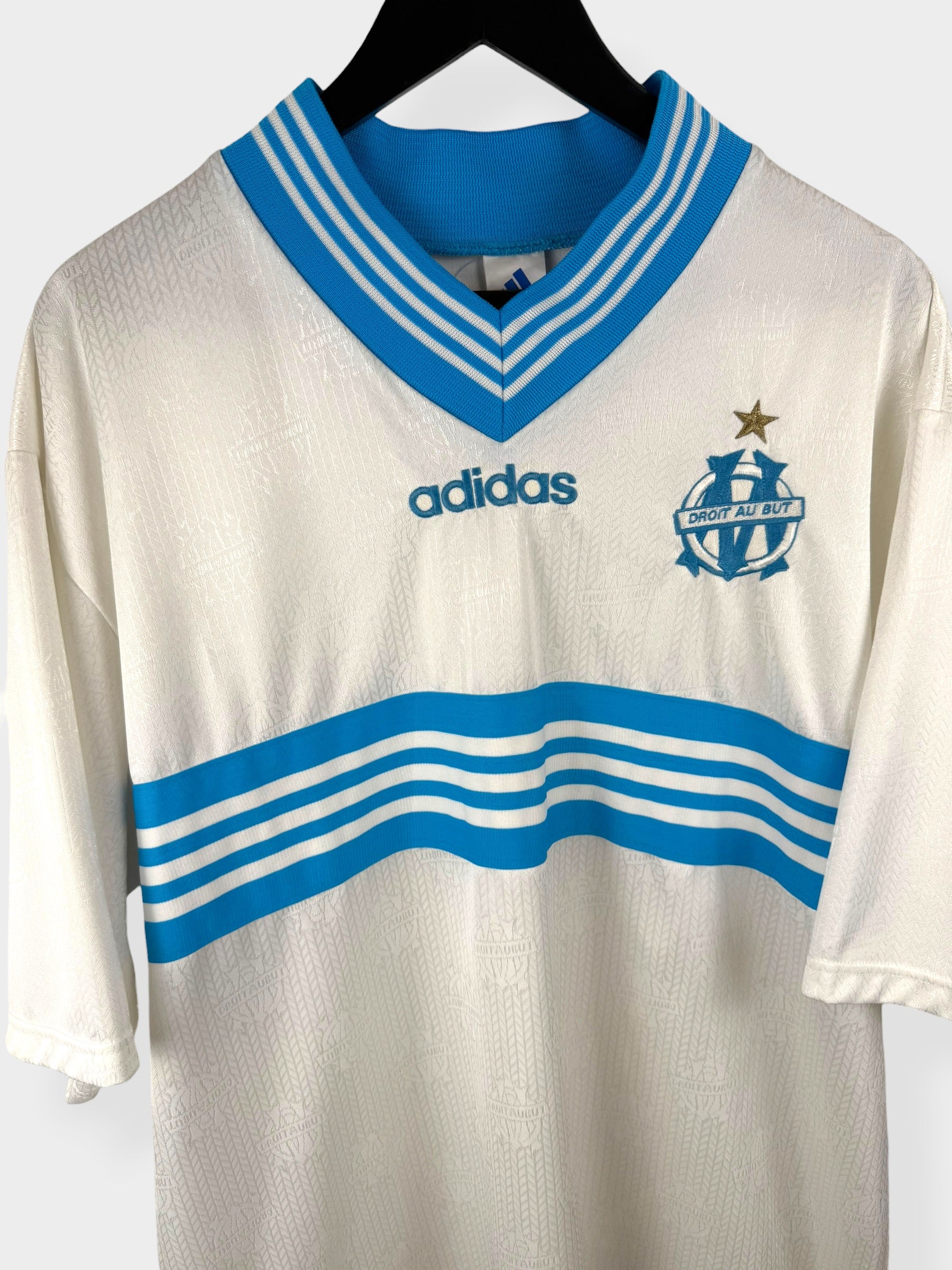 1997-98 OLYMPIQUE MARSEILLE HOME SHIRT XL