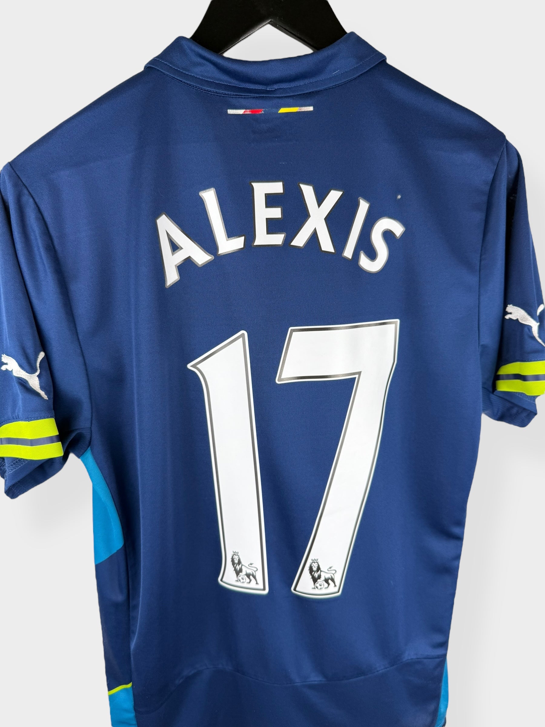2014-15 ARSENAL THIRD SHIRT ALEXIS #17 M