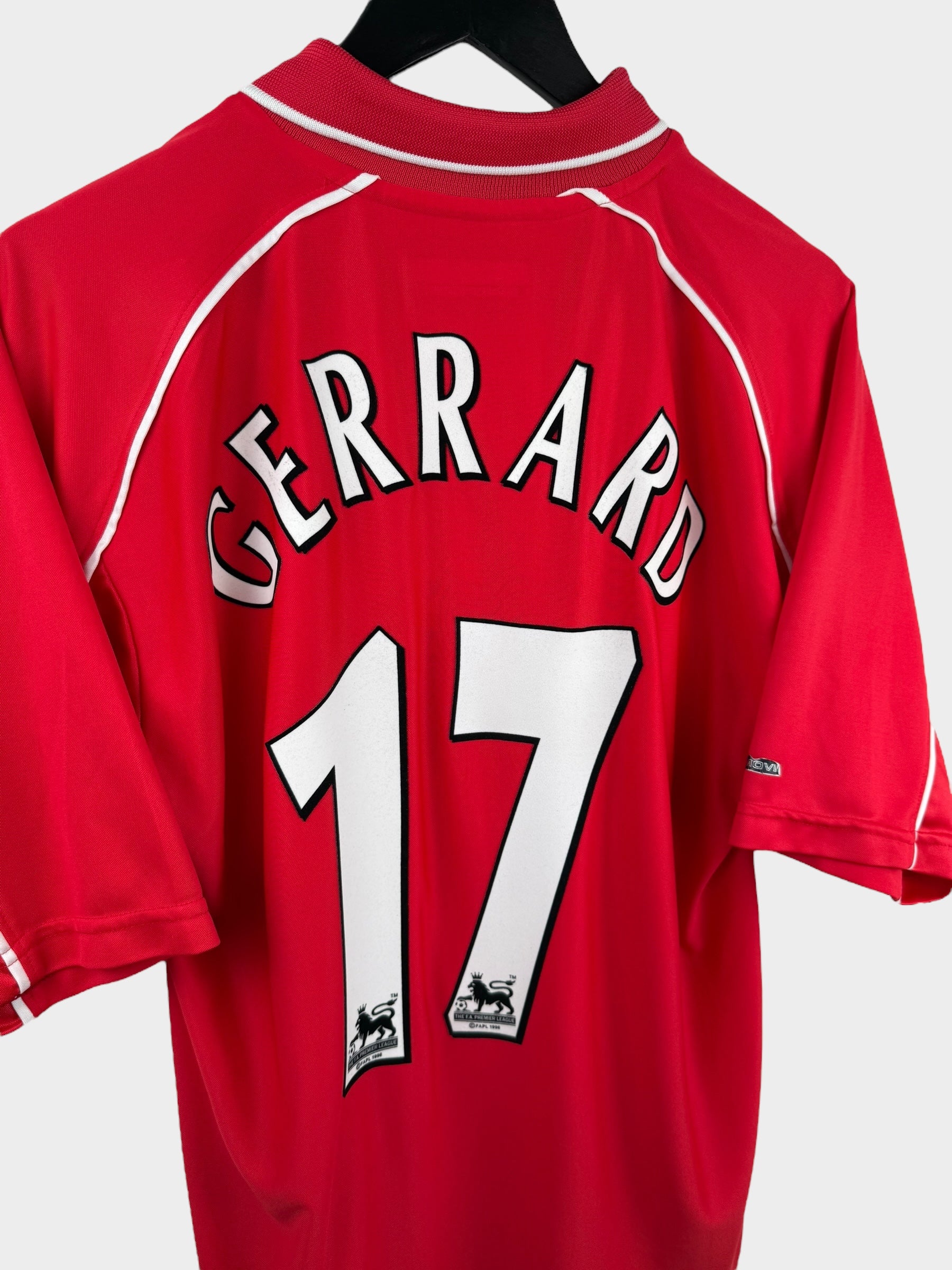 2000-02 LIVERPOOL THUISSHIRT GERRARD #17 M