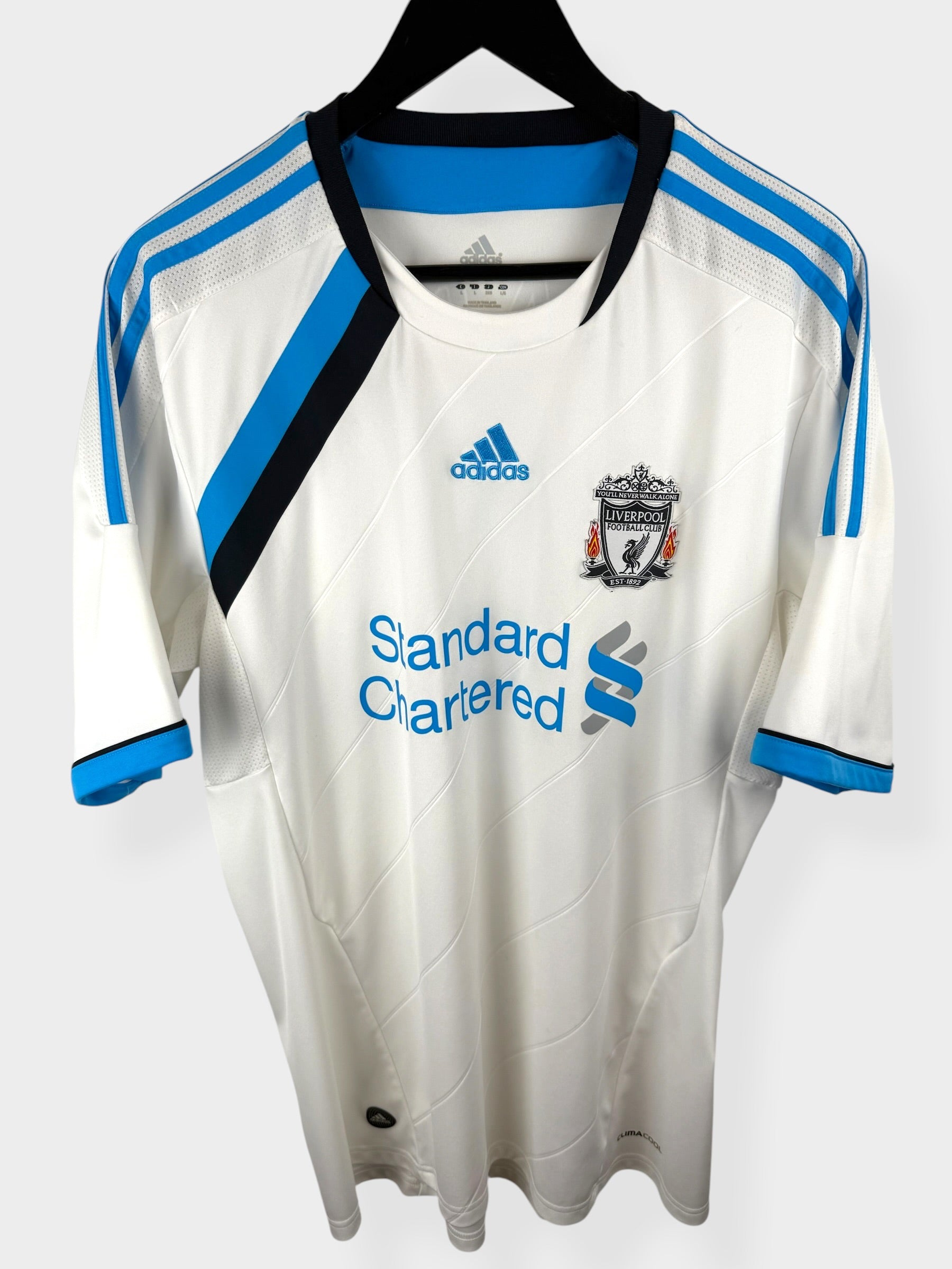 2011-12 LIVERPOOL THIRD SHIRT SUAREZ #7 L