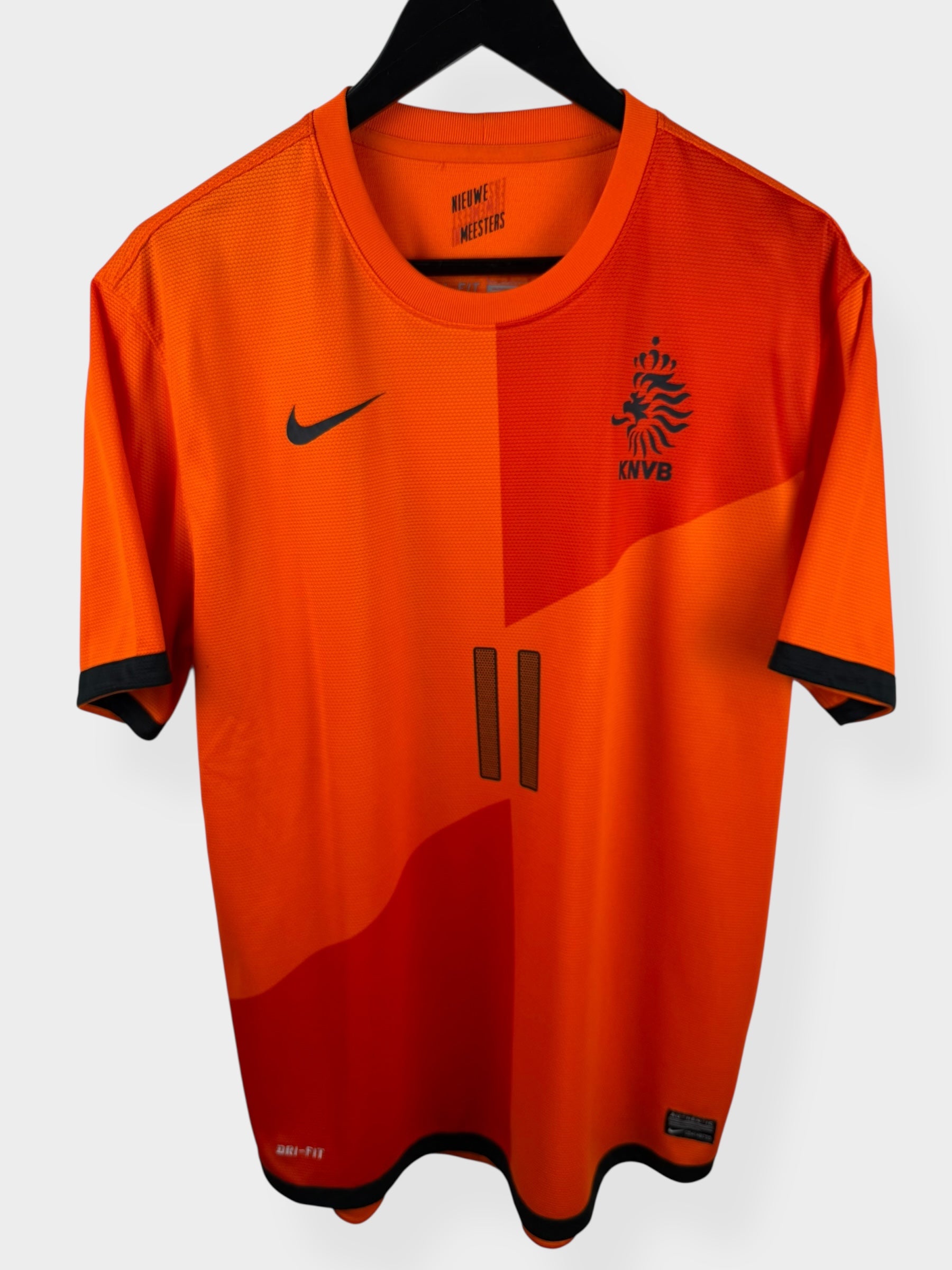 2012-13 NETHERLANDS HOME SHIRT ROBBEN #11 L - Authentic Football Club