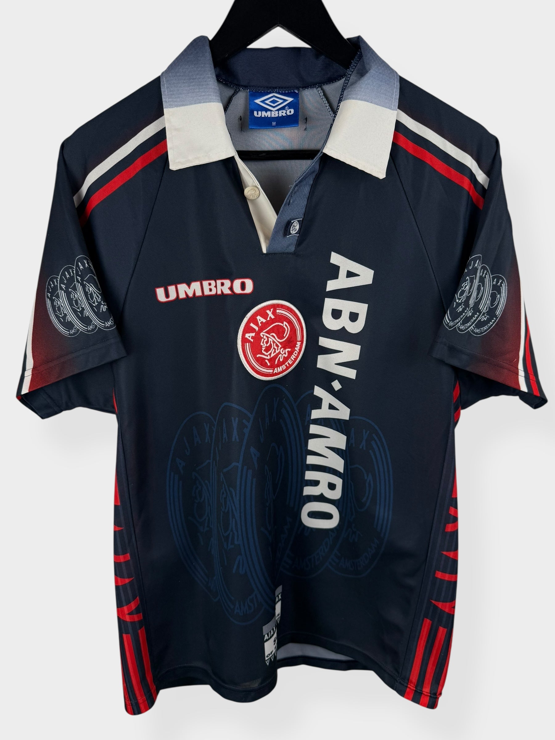 1997-98 AJAX AWAY SHIRT LAUDRUP #10 M