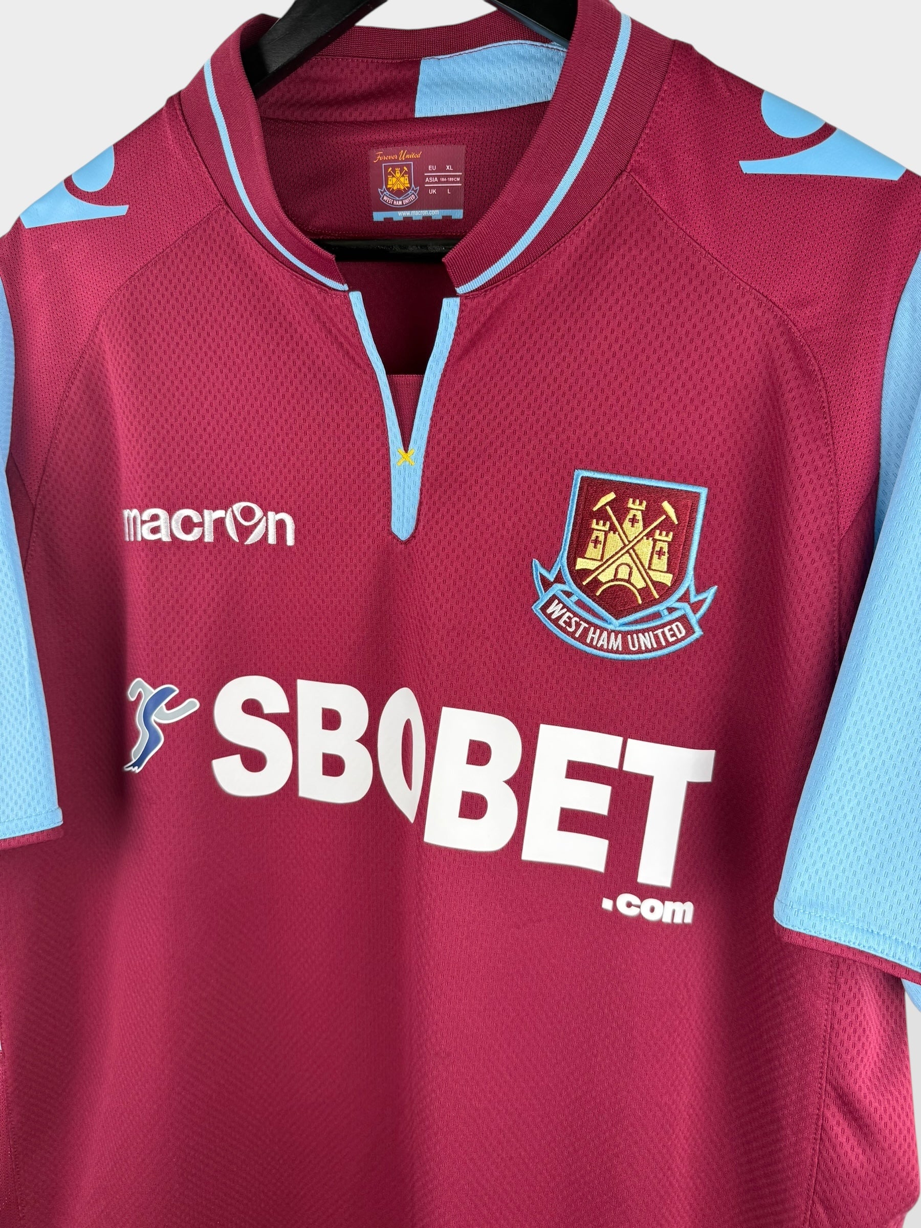 2012-13 WEST HAM UNITED THUISSHIRT XL
