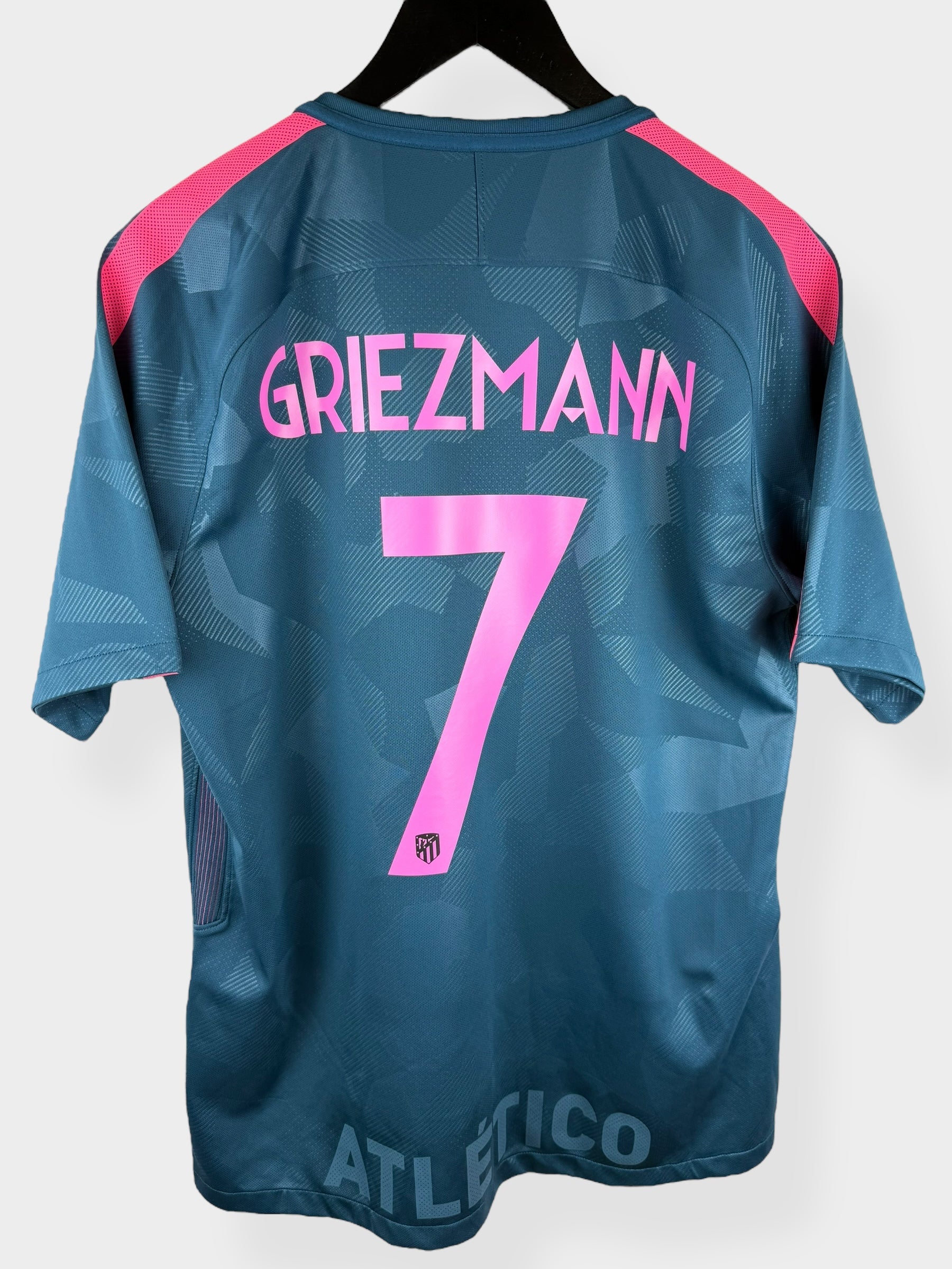 2017-18 ATLETICO MADRID DERDE SHIRT GRIEZMANN #7 L